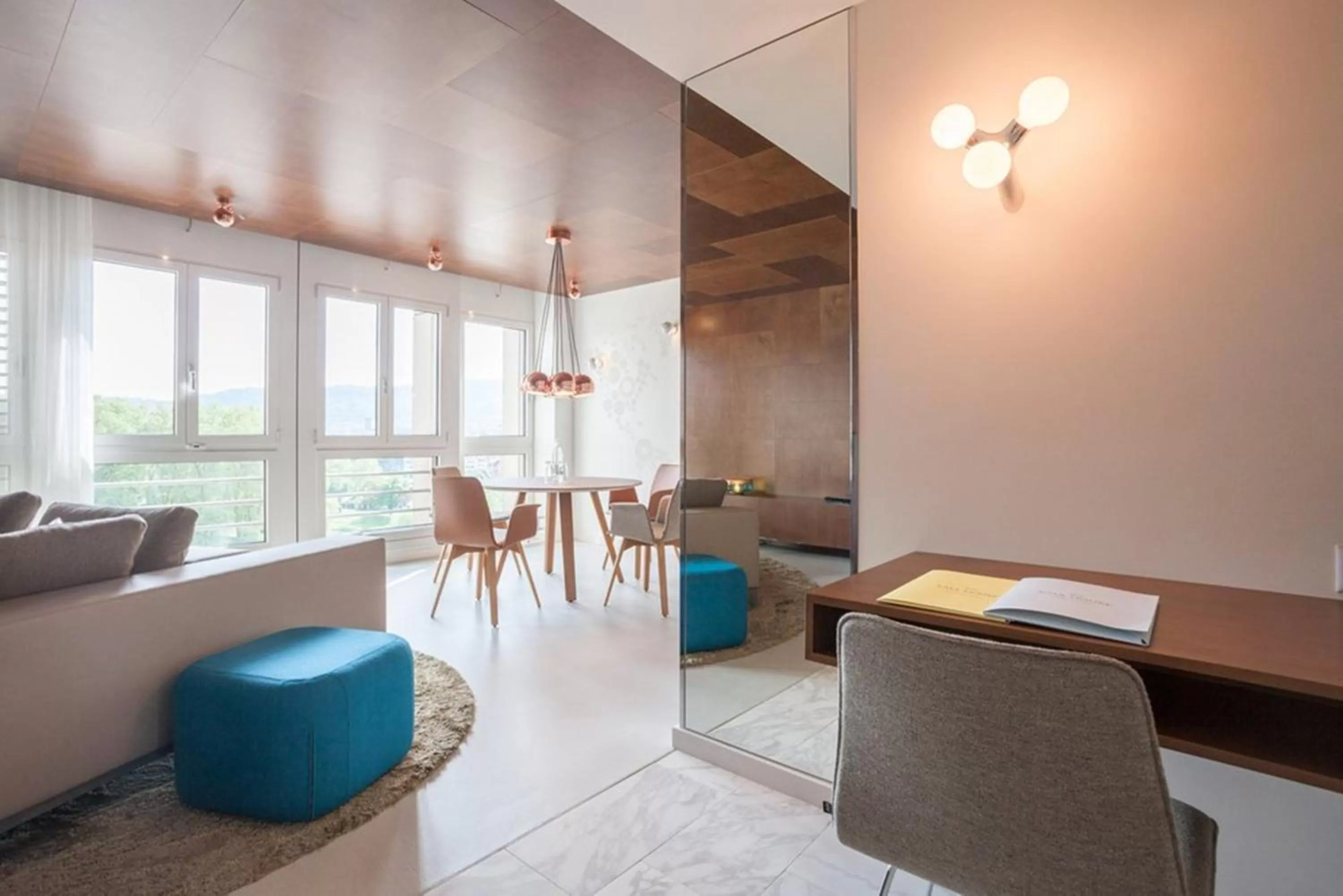 Living room in EMA House Hotel Suites