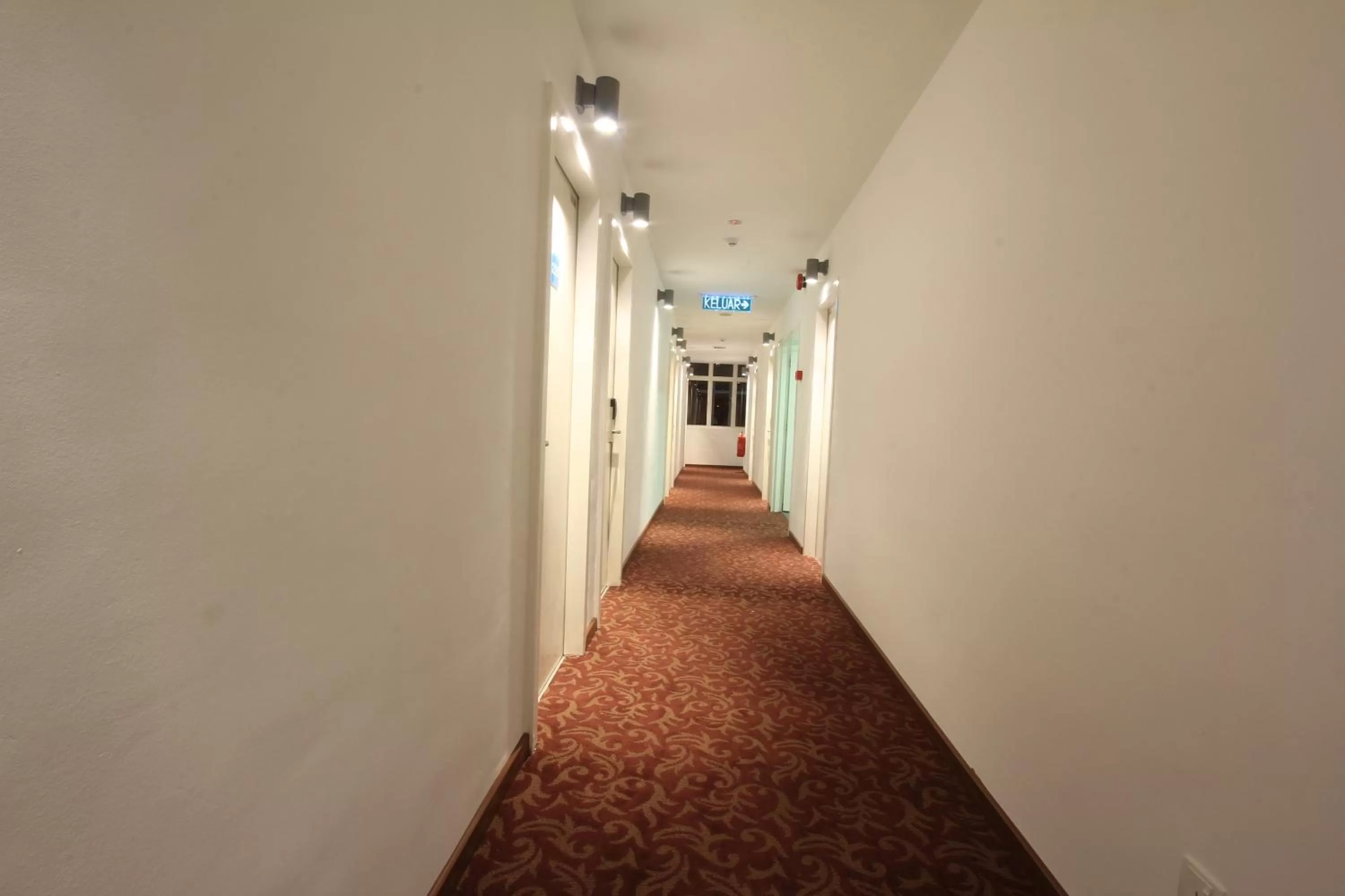 Floor plan in Sandy Hotel Malacca