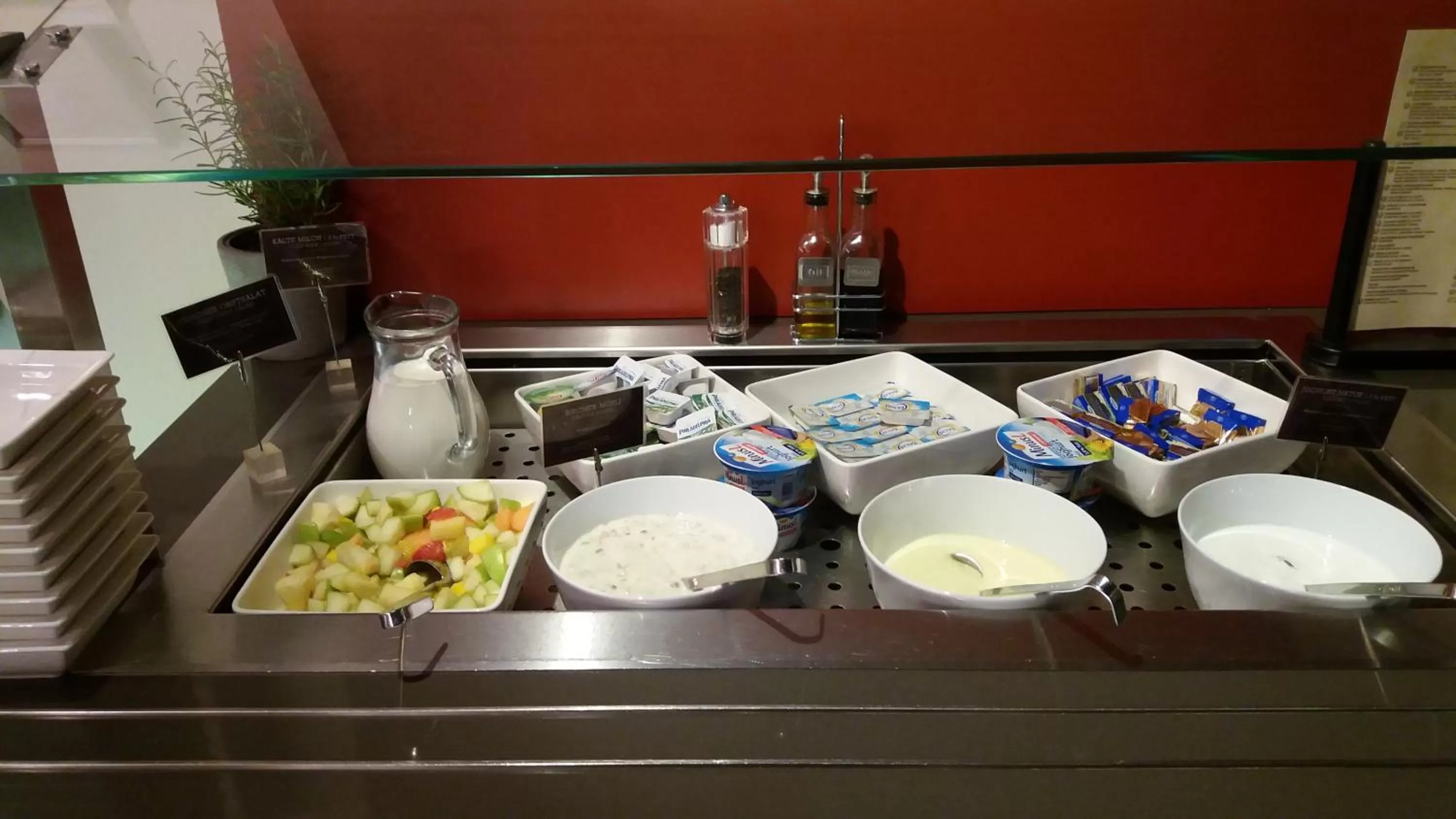 Buffet breakfast in ibis Berlin Dreilinden