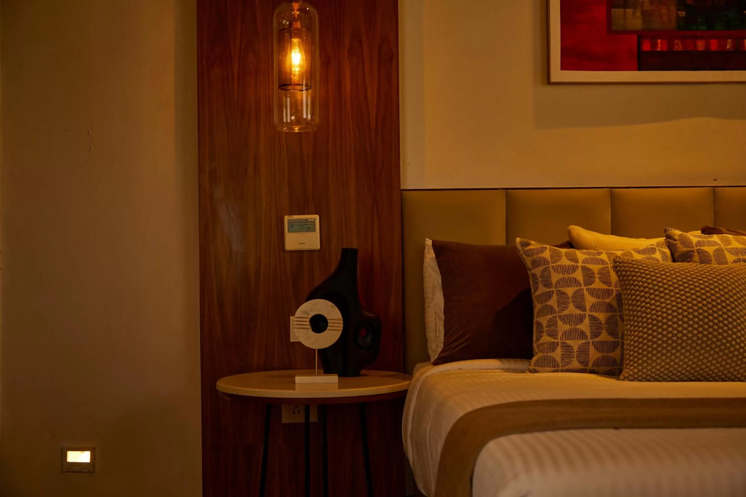 Bed in The Ananta Udaipur