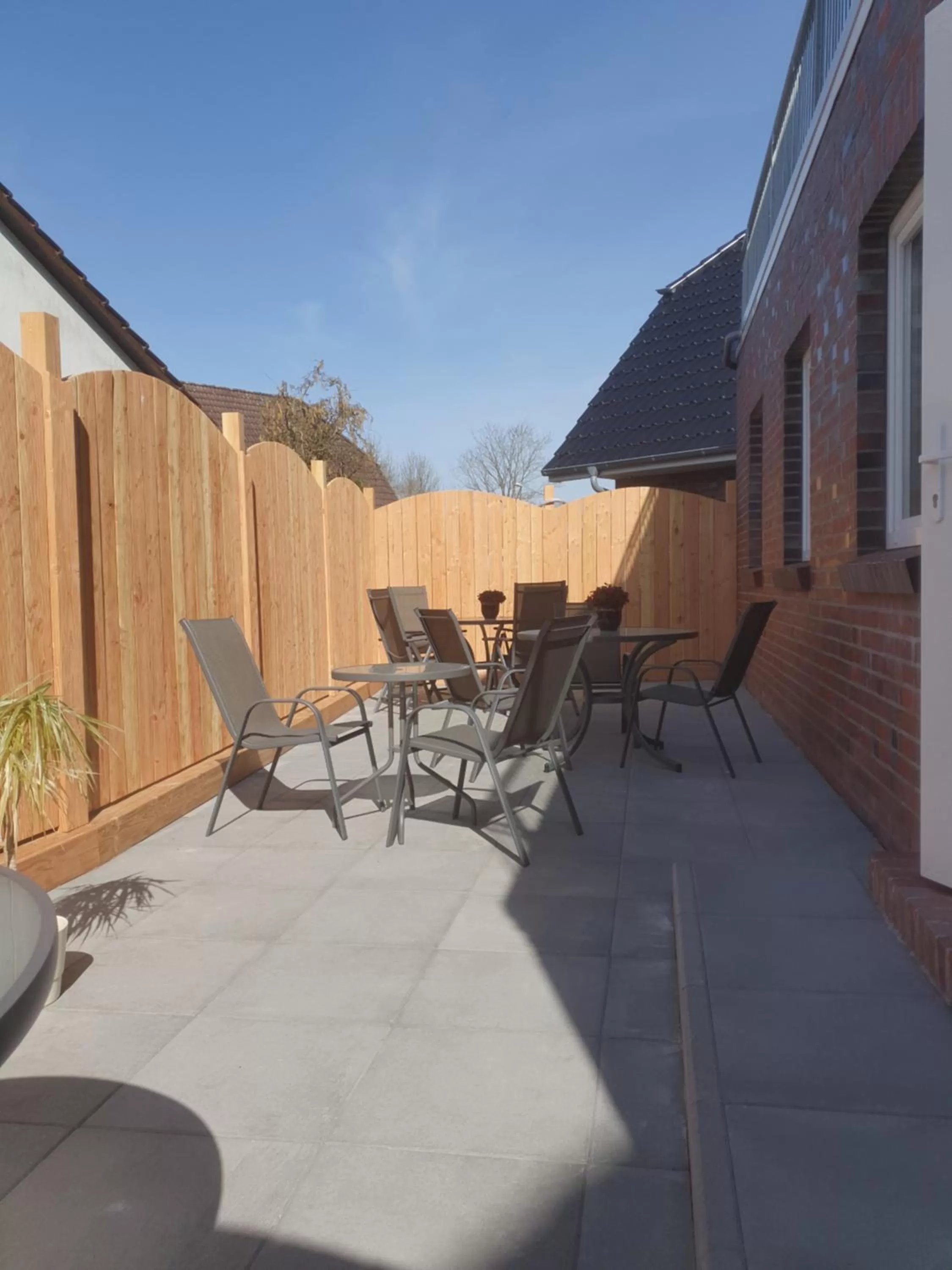 Patio in Hotel Bohlje
