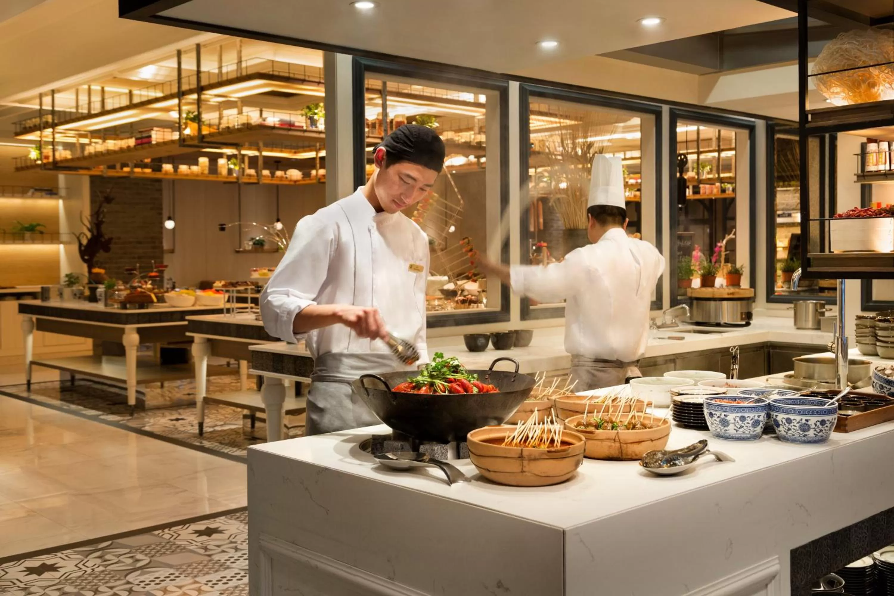 Lunch in Midtown Shangri-La, Hangzhou