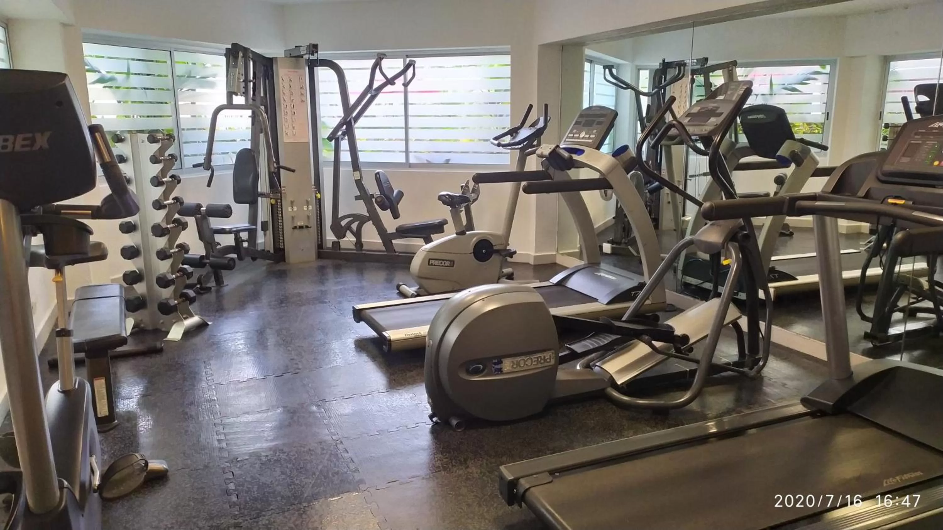 Fitness centre/facilities in Adhara Express