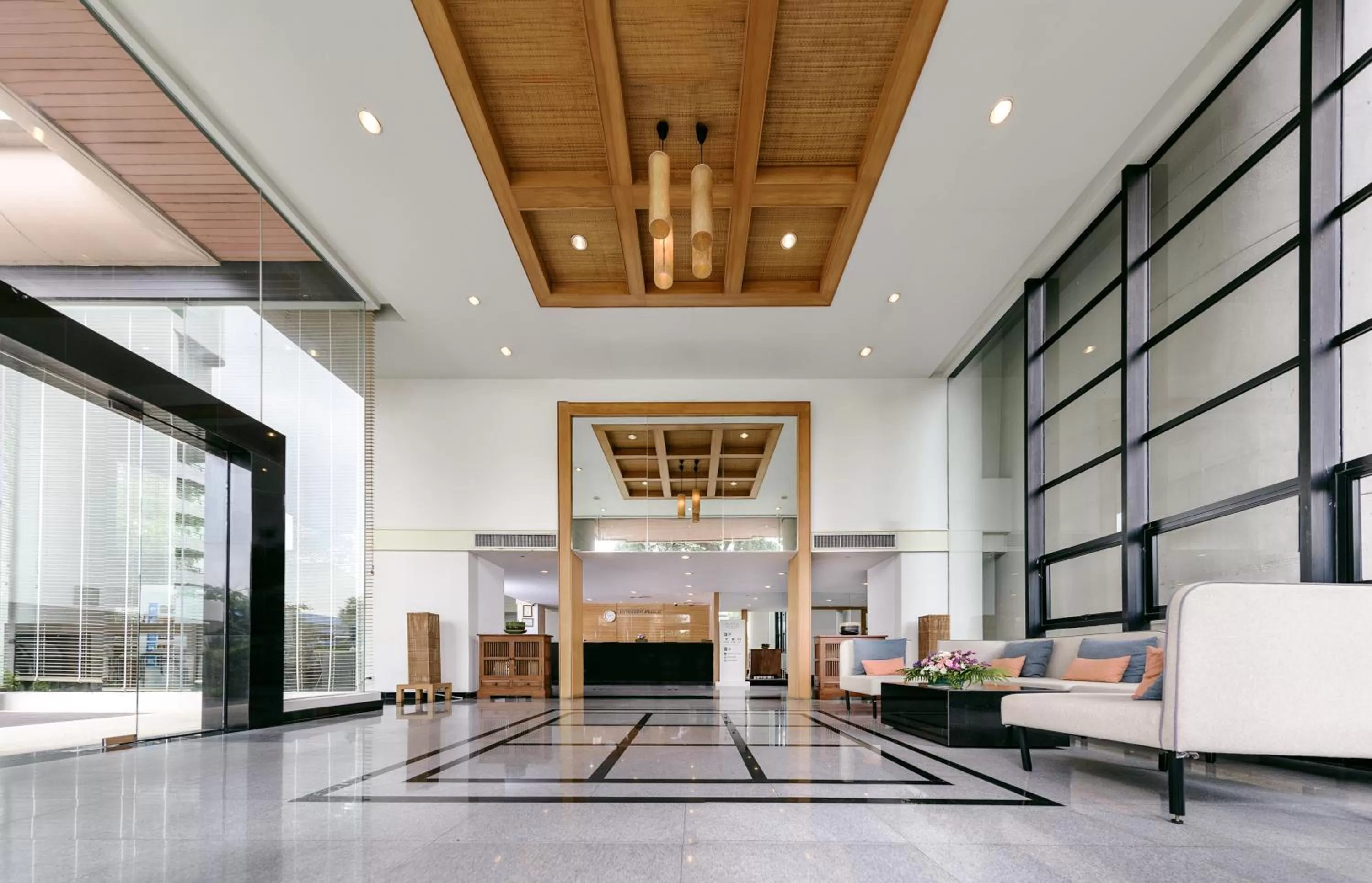 Lobby or reception in Riverine Place Hotel and Residence