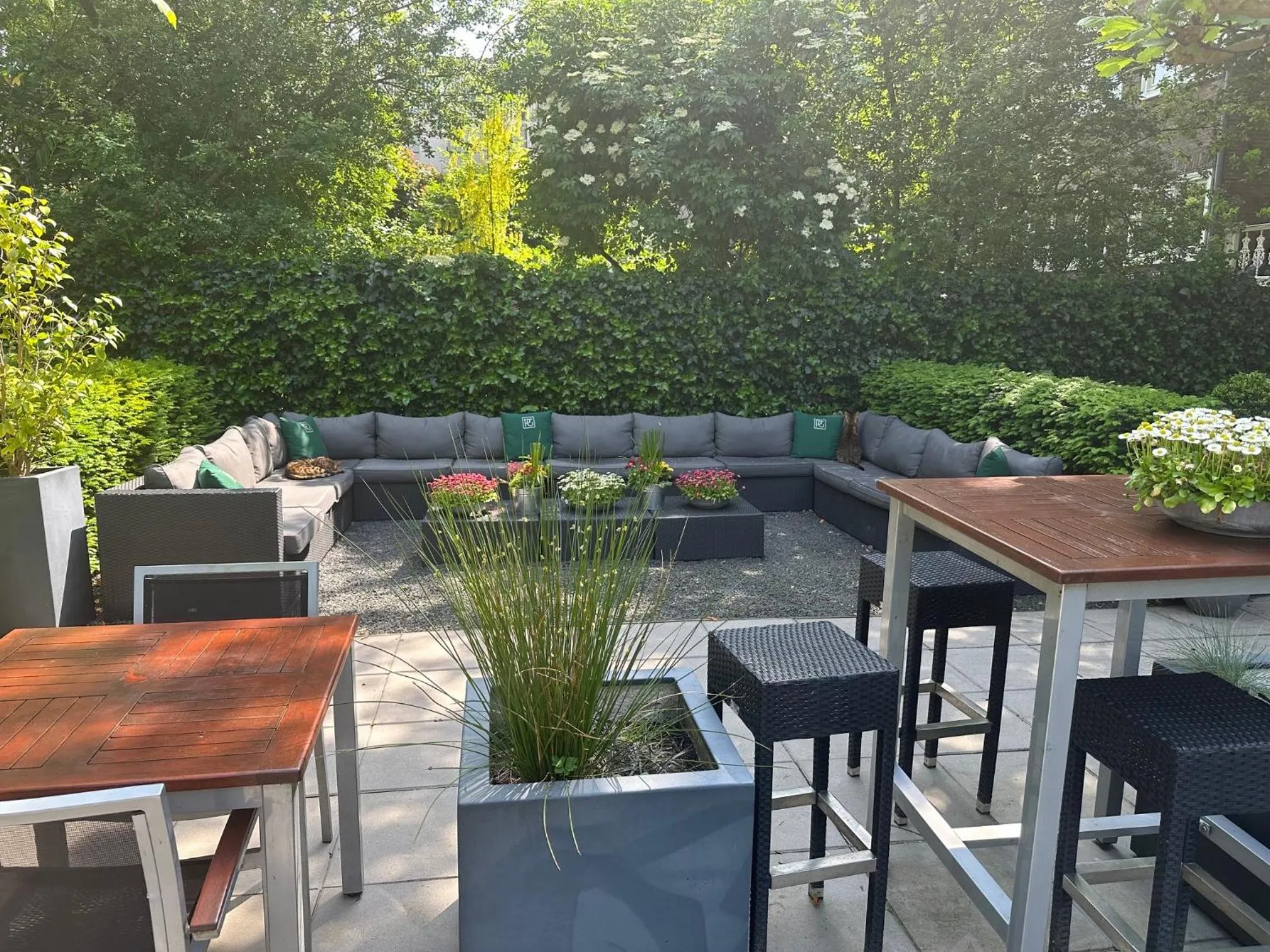 Patio in Prinsengracht Hotel