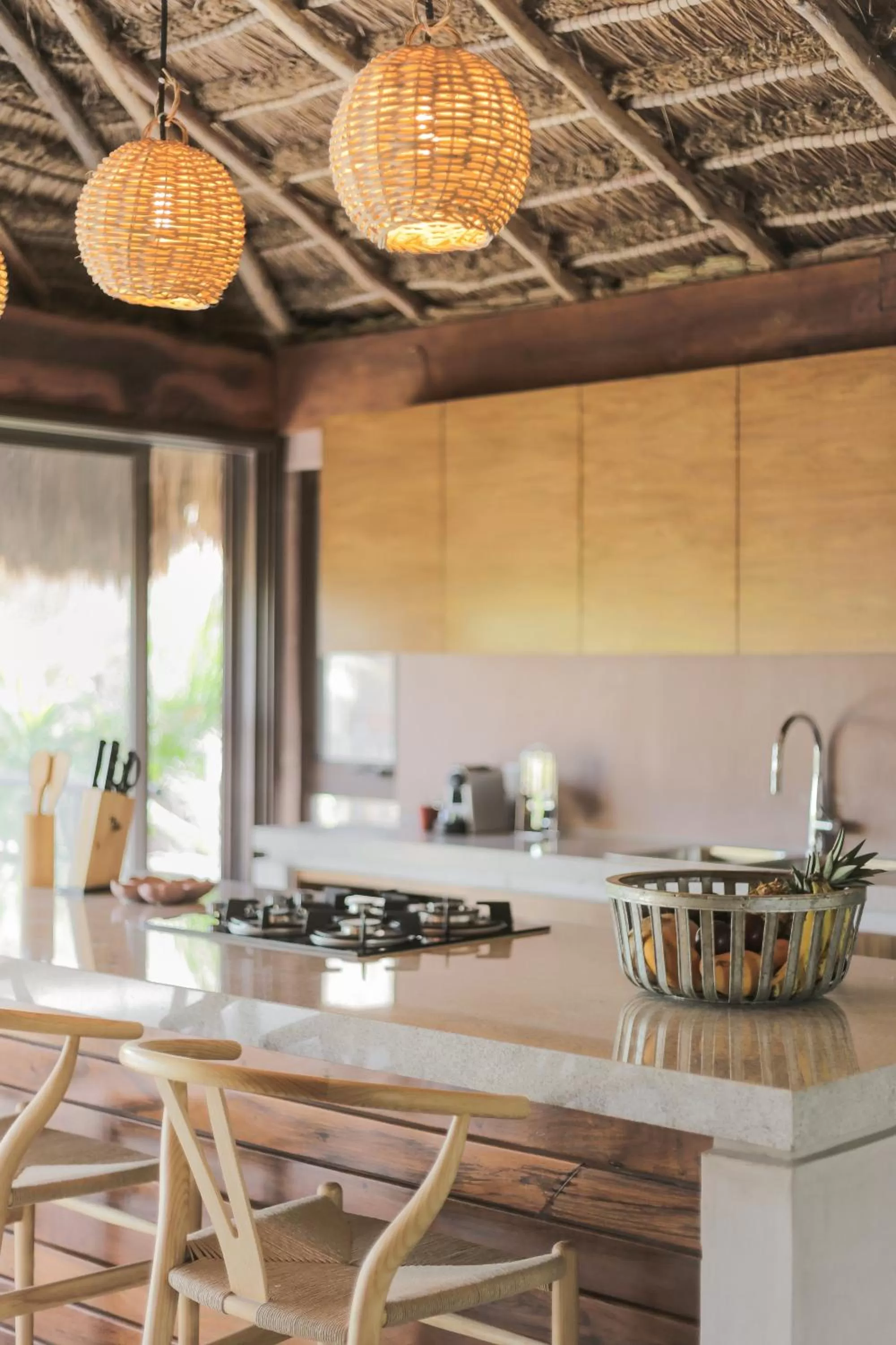 Kitchen or kitchenette in Zereno Tulum Beach Club Access