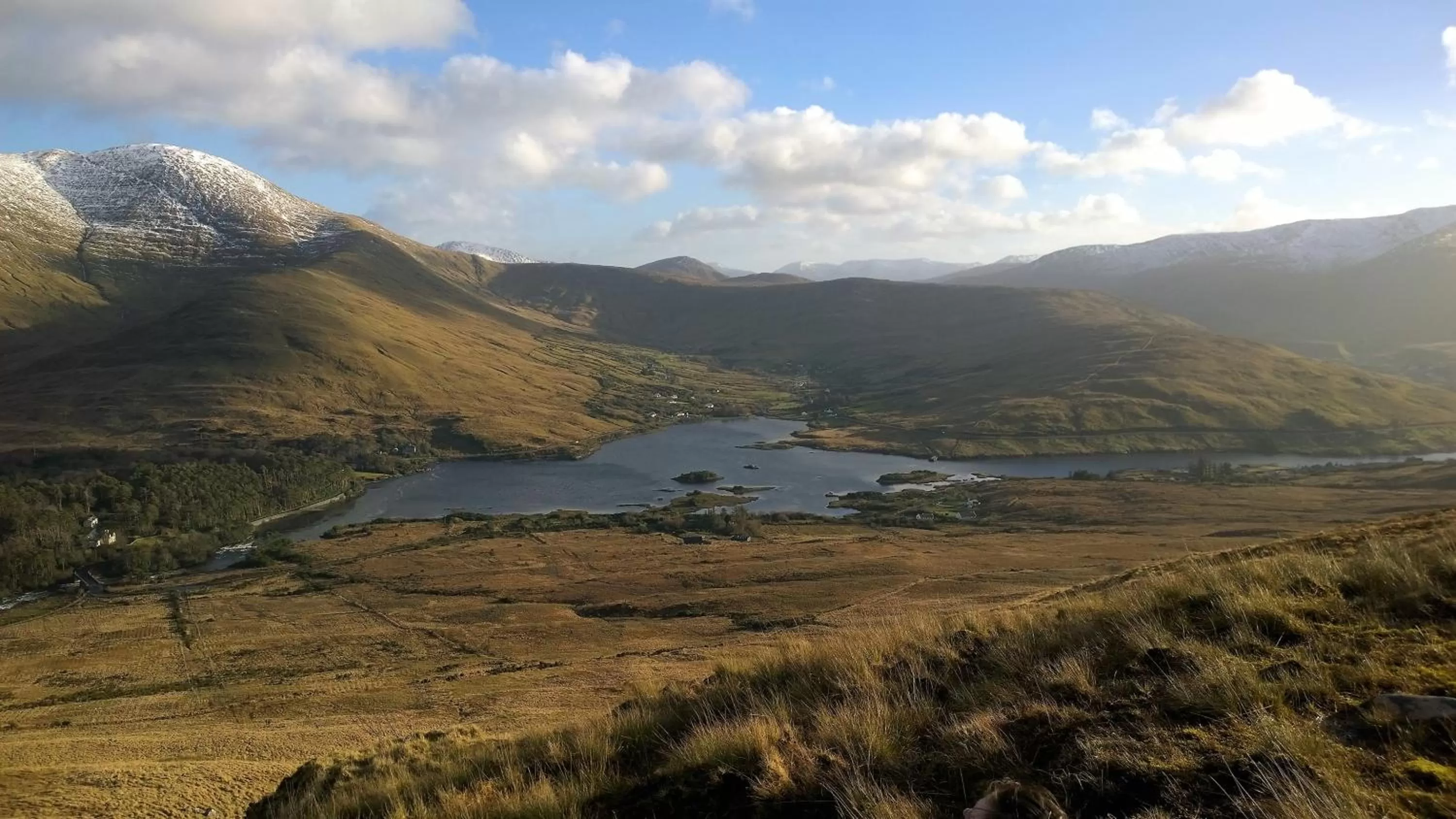 Natural landscape in Carrabaun House