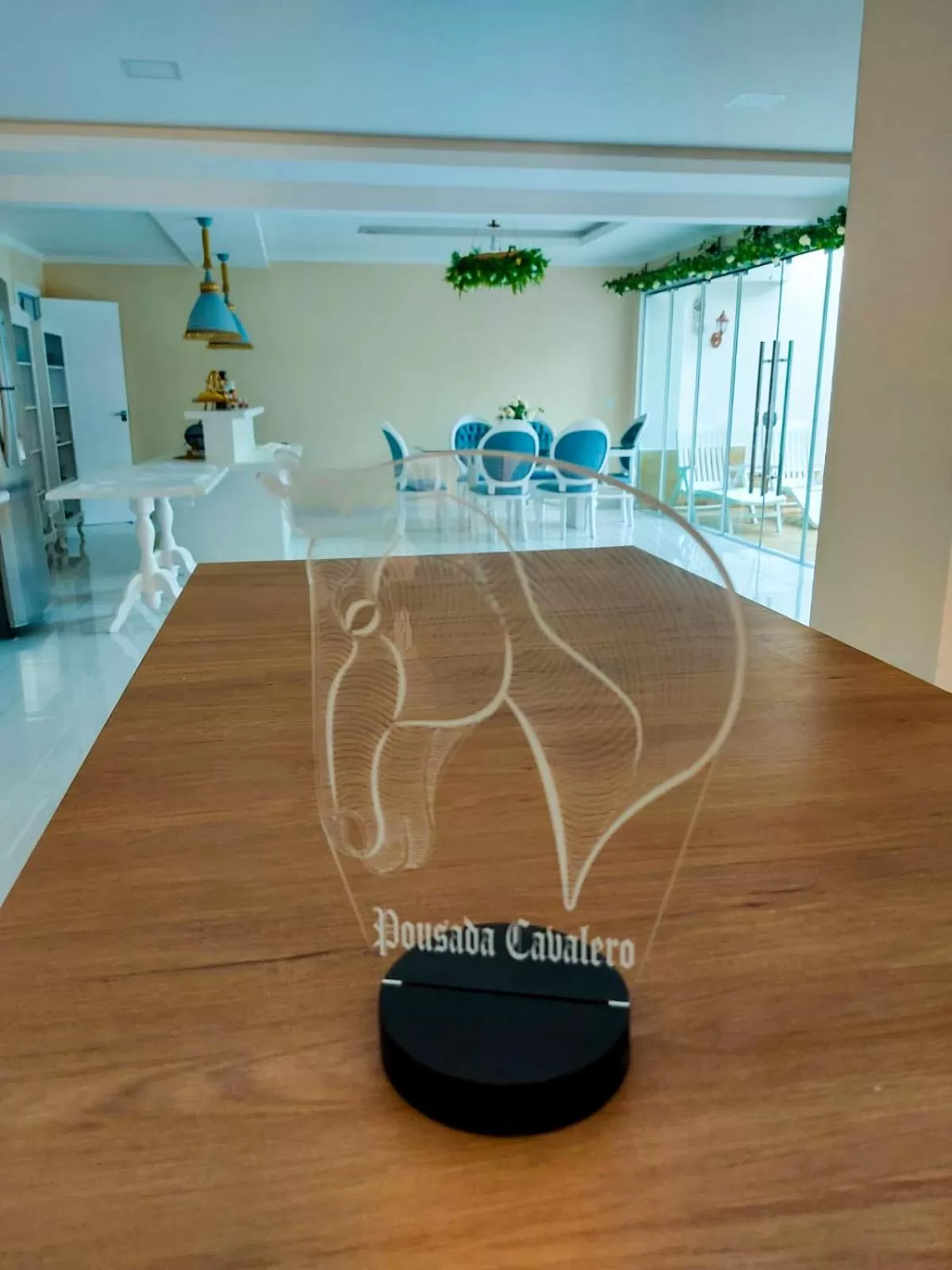 Dining area in Pousada Cavalero