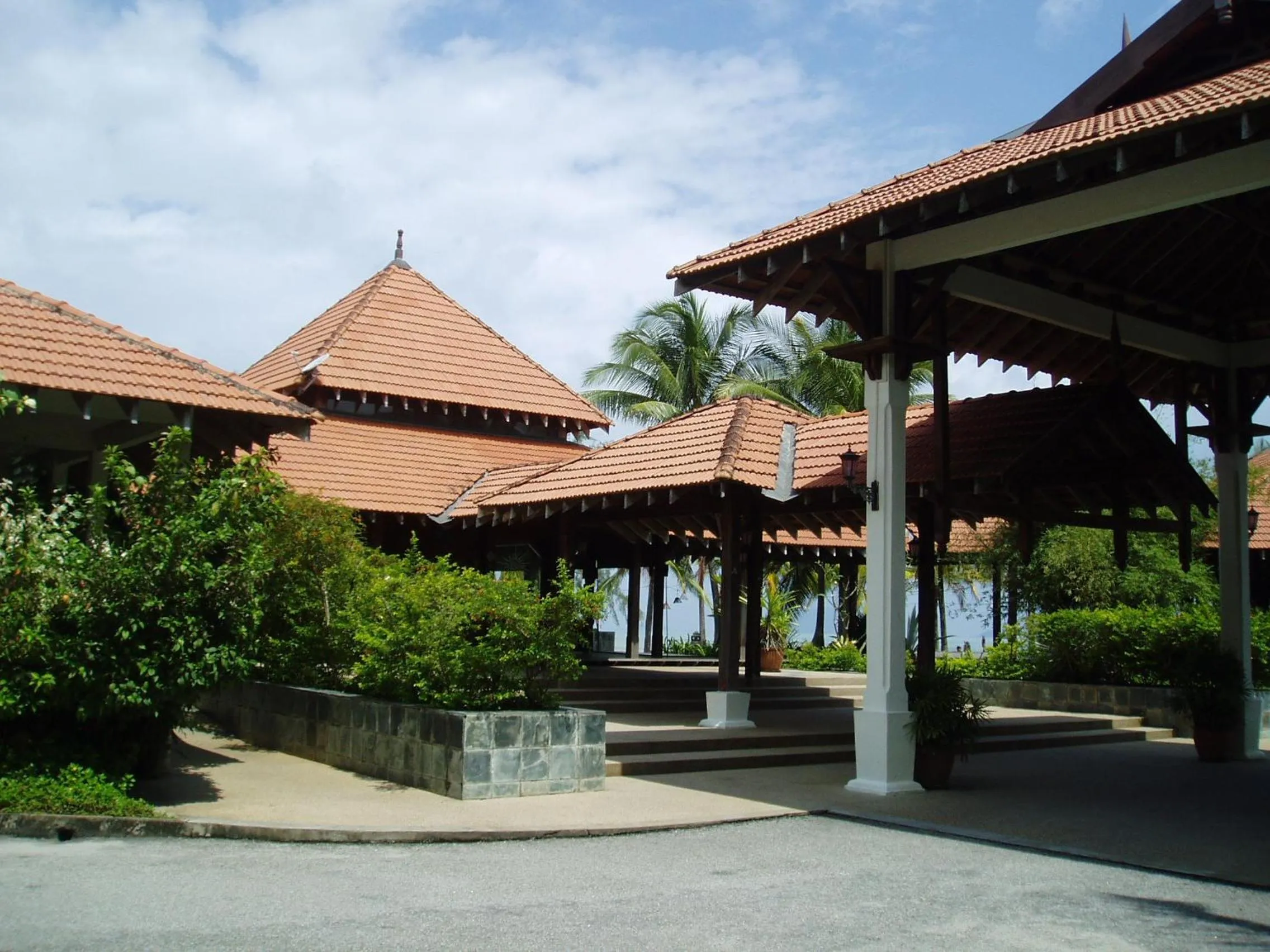 Facade/entrance in Sutra Beach Resort, Terengganu