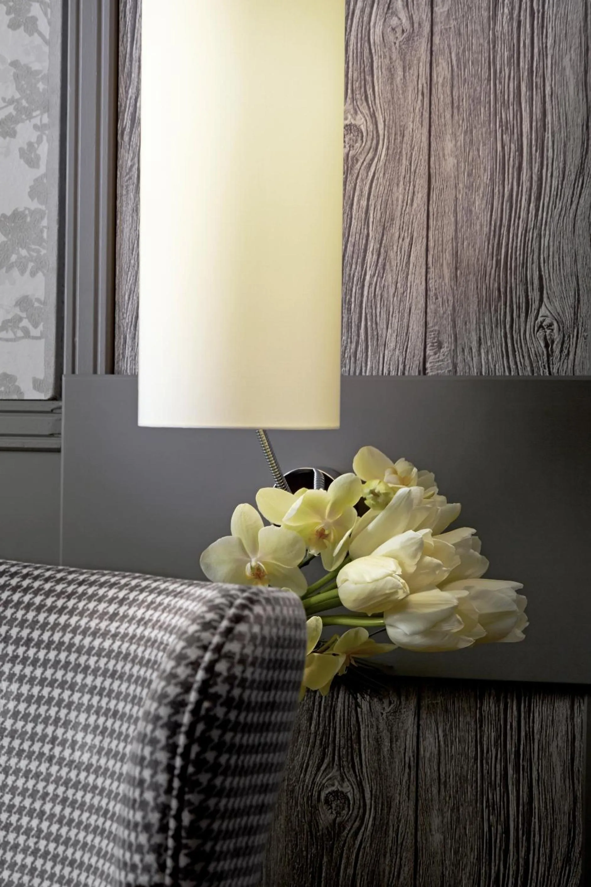 Decorative detail, Bed in Hotel America