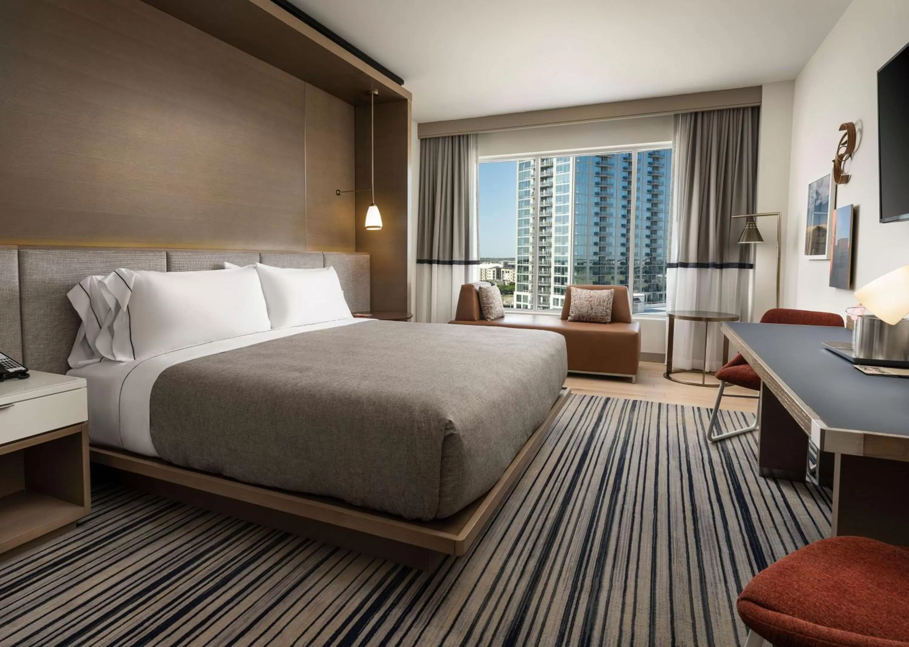 Bedroom, Bed in Canopy By Hilton Dallas Frisco Station