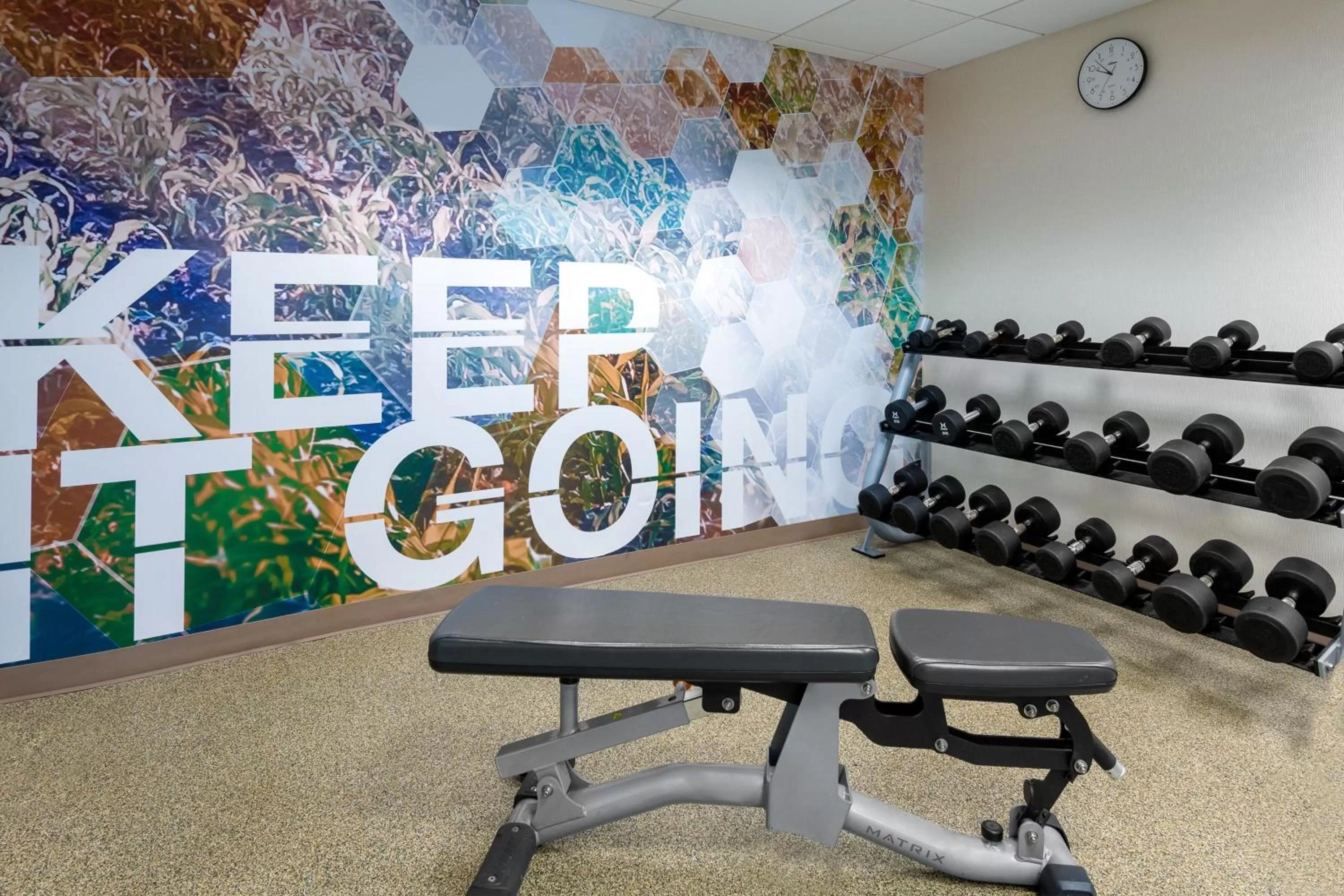 Fitness centre/facilities in SpringHill Suites Asheville