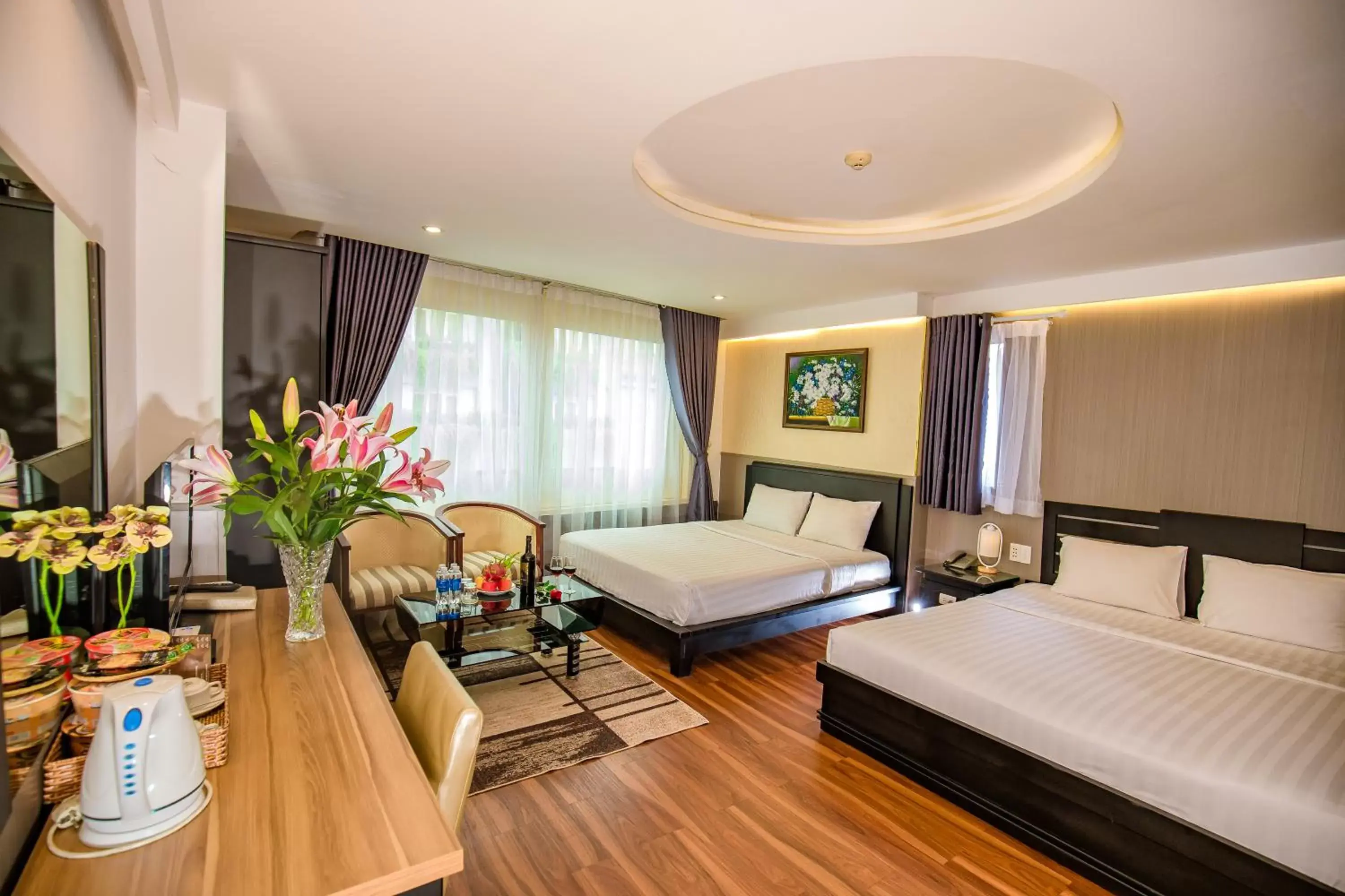 Deluxe Triple Room in Rosa Hotel & Spa Deluxe Triple Room in Rosa Hotel & Spa