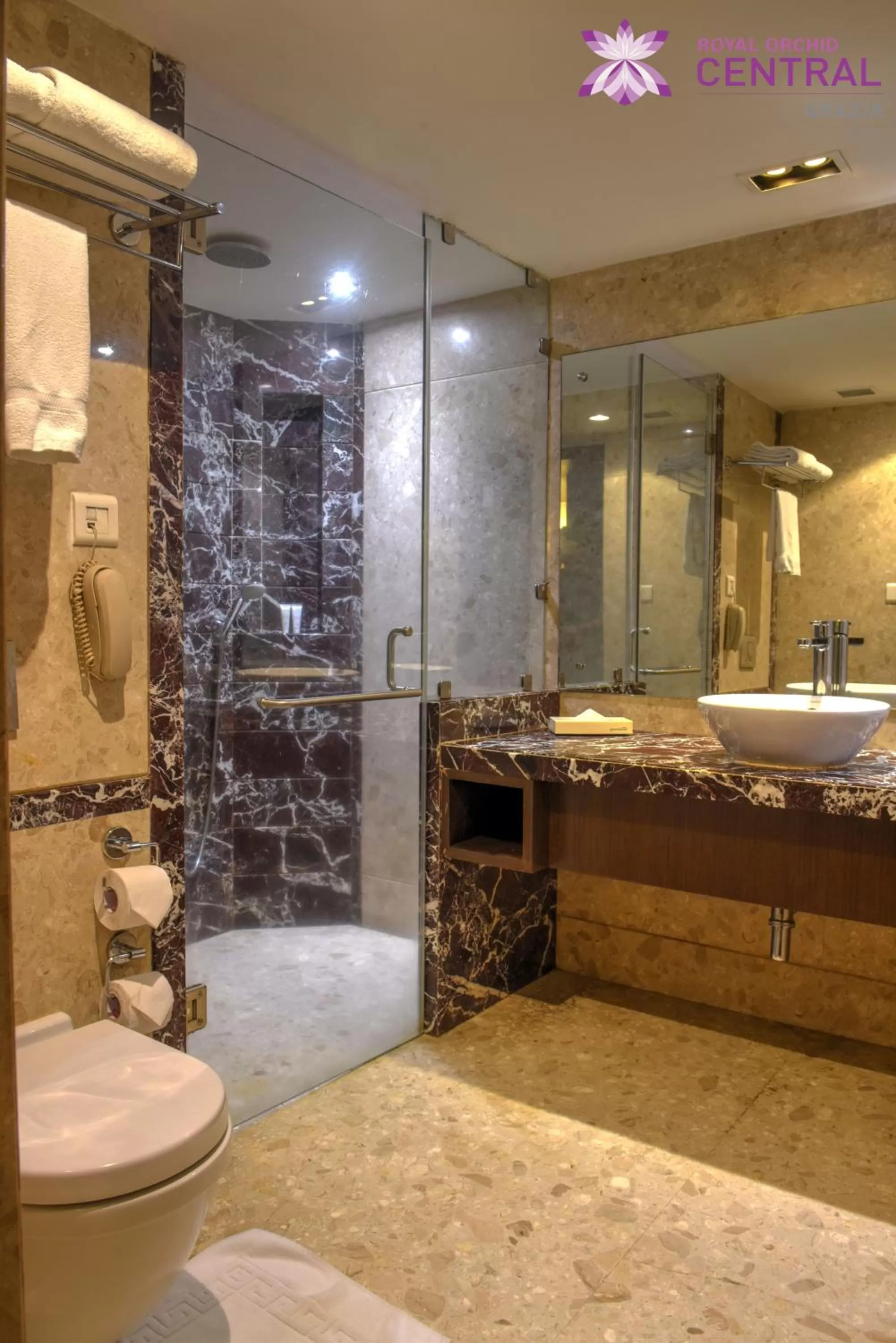 Bathroom in Royal Orchid Central Grazia, Navi Mumbai