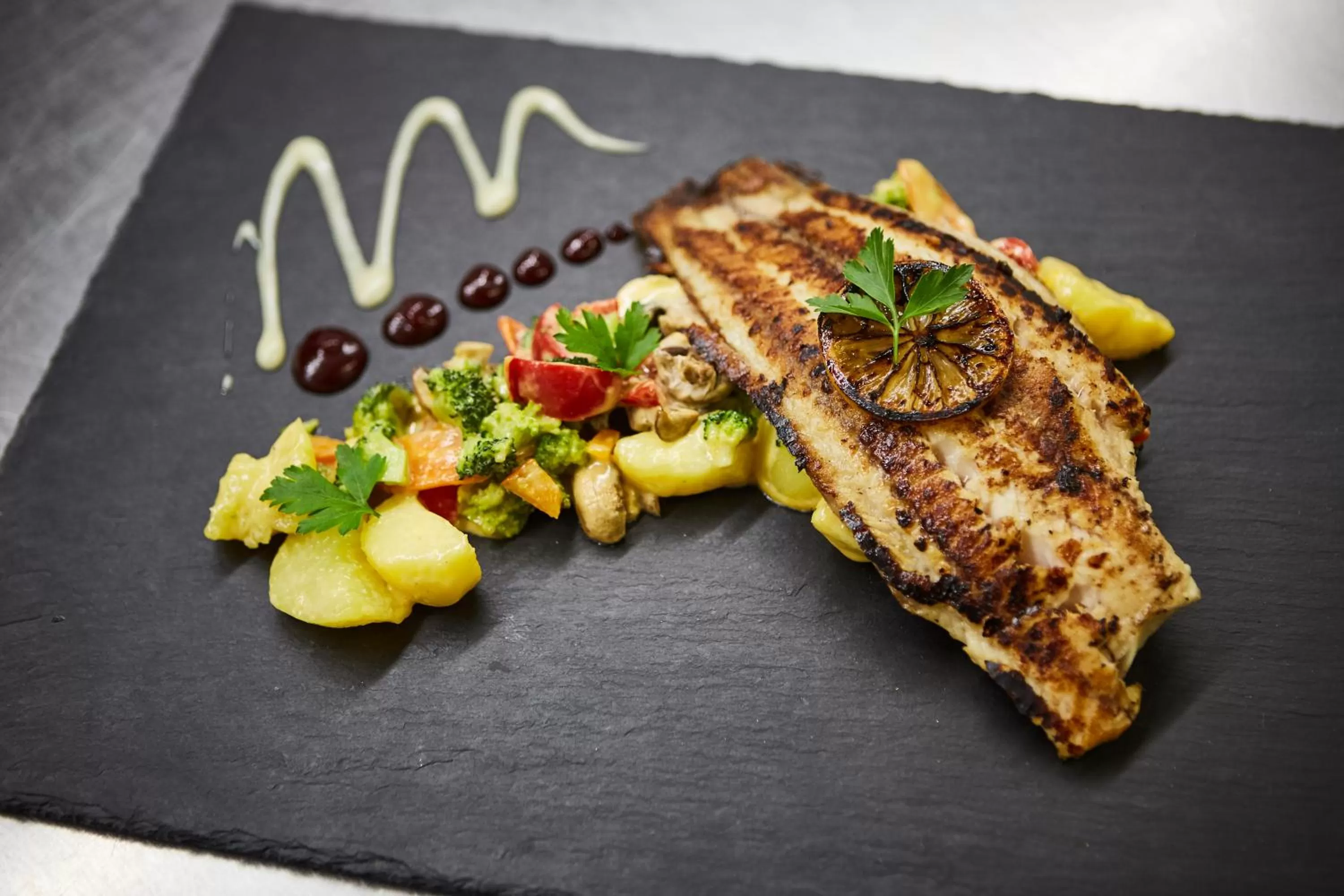 Dinner, Food in Rock&Chill Hotel Falter