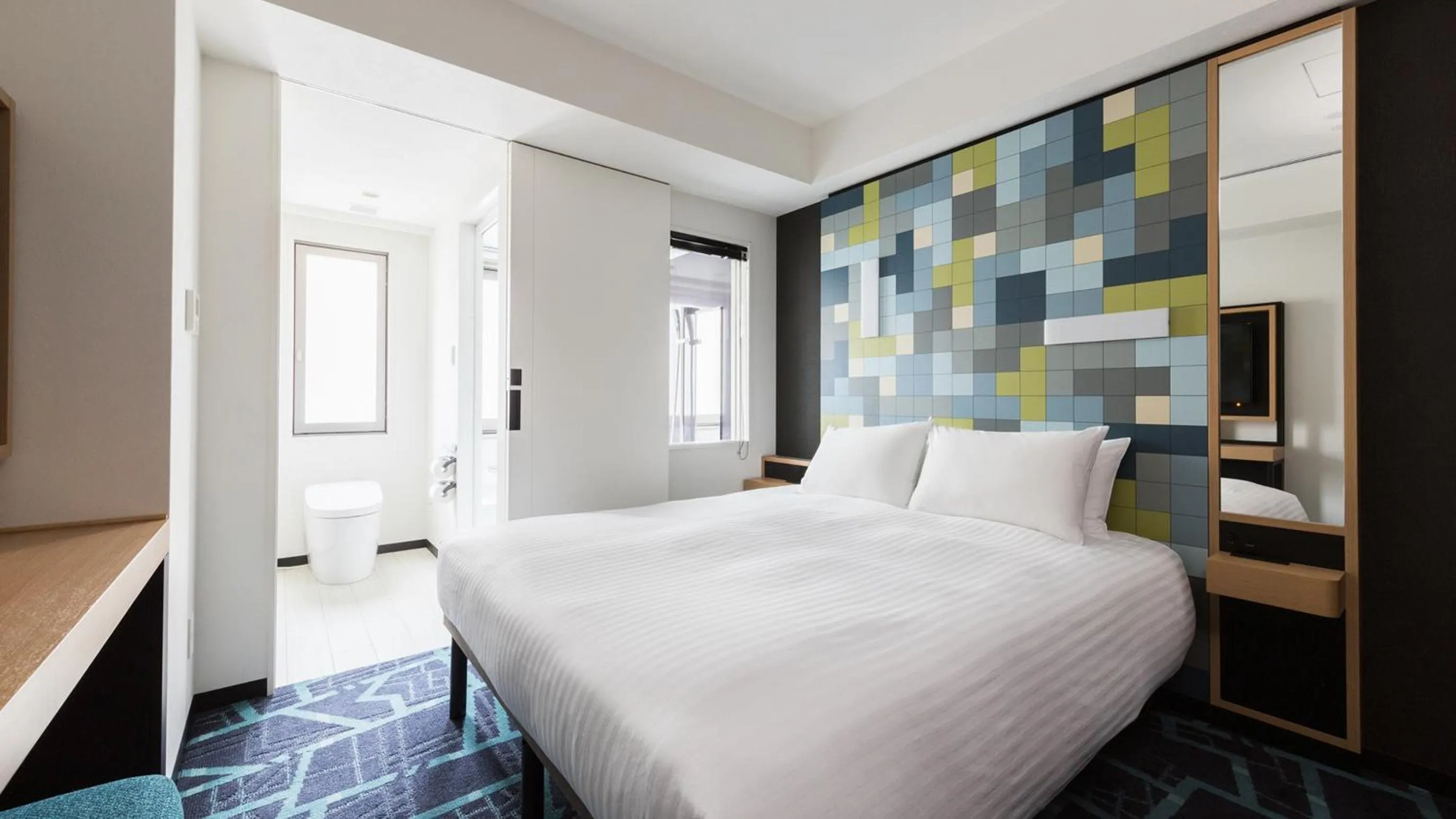 Bed in JR East Hotel Mets Premier Akihabara