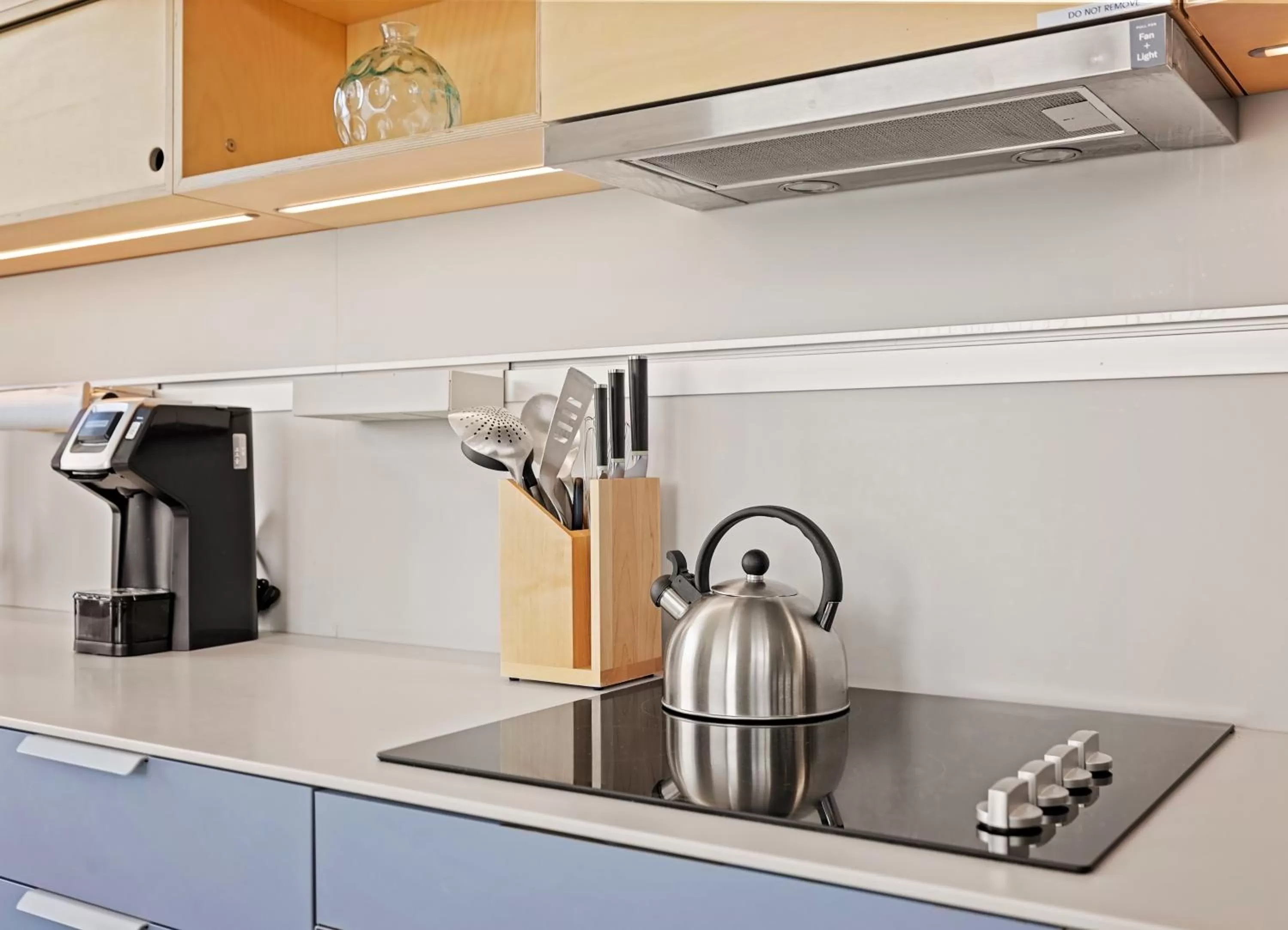 Kitchen or kitchenette in Harthall Hotel