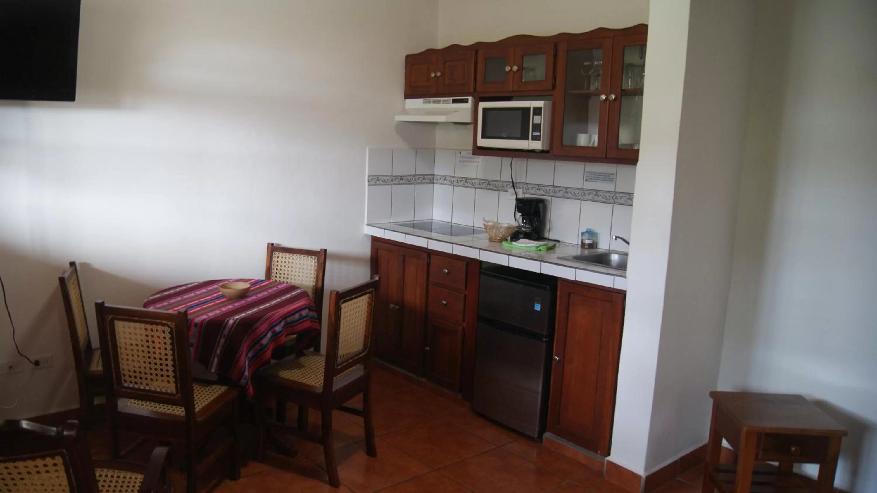 Kitchen or kitchenette in Hotel Cacique Adiact