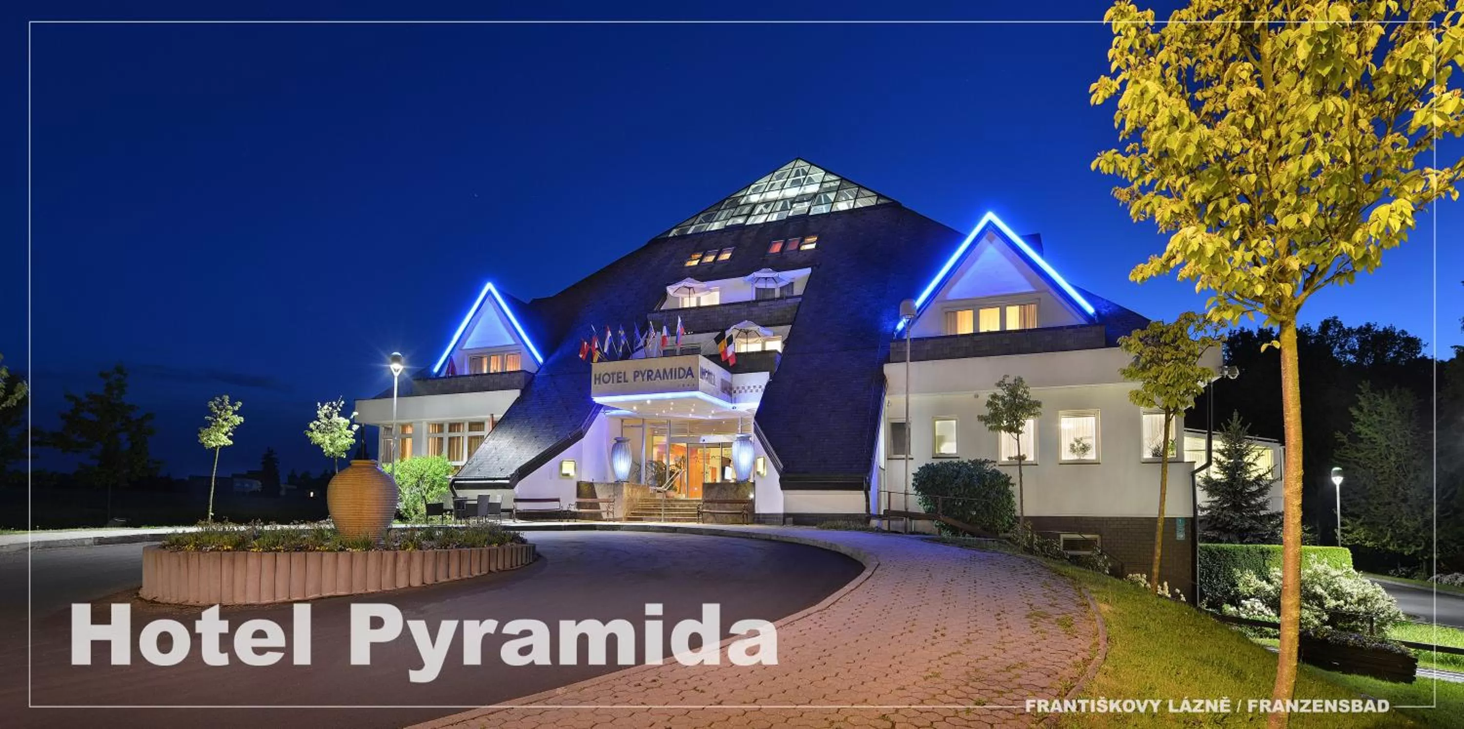 Night in Lázeňský hotel Pyramida