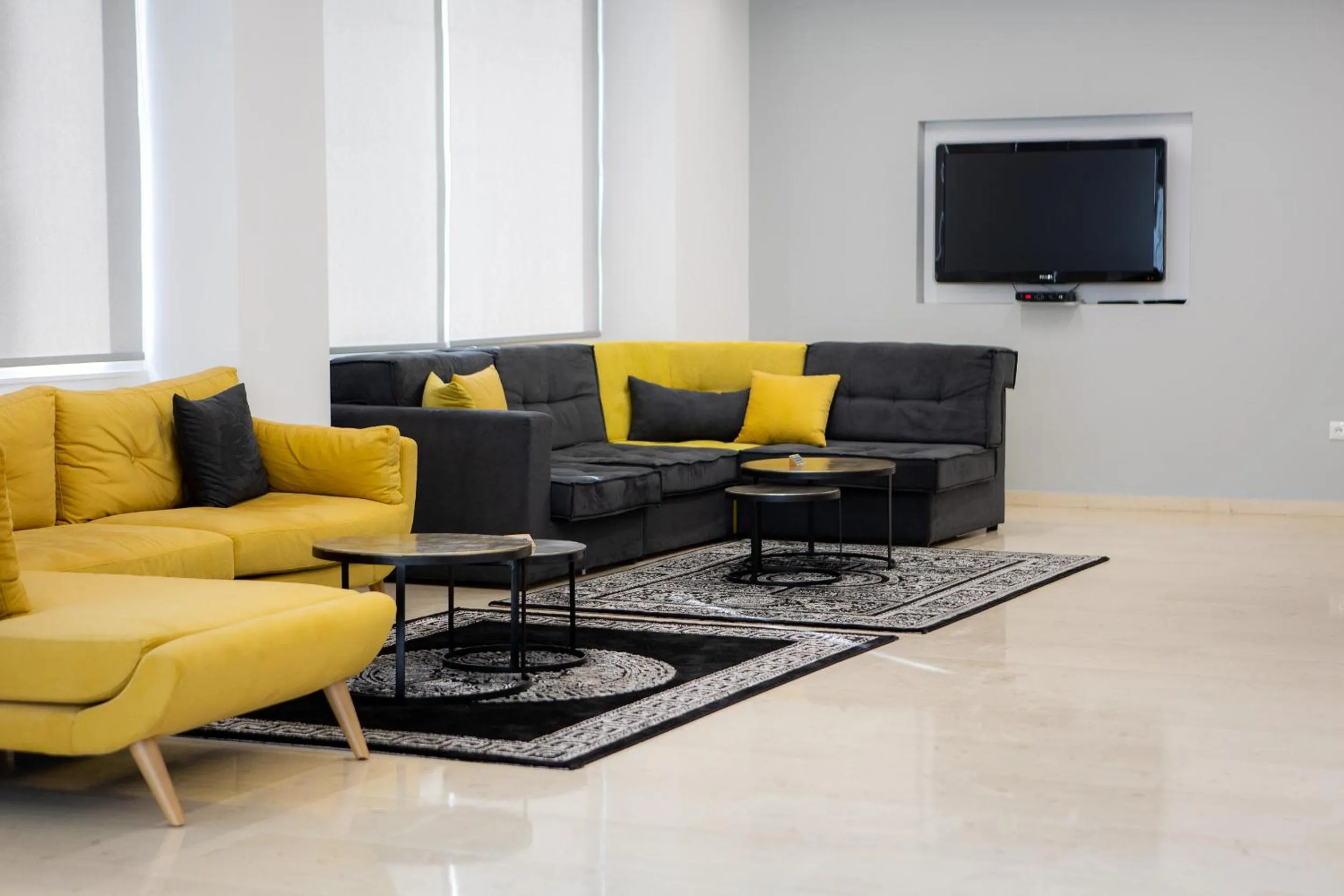 Seating area in Hotel Philippos