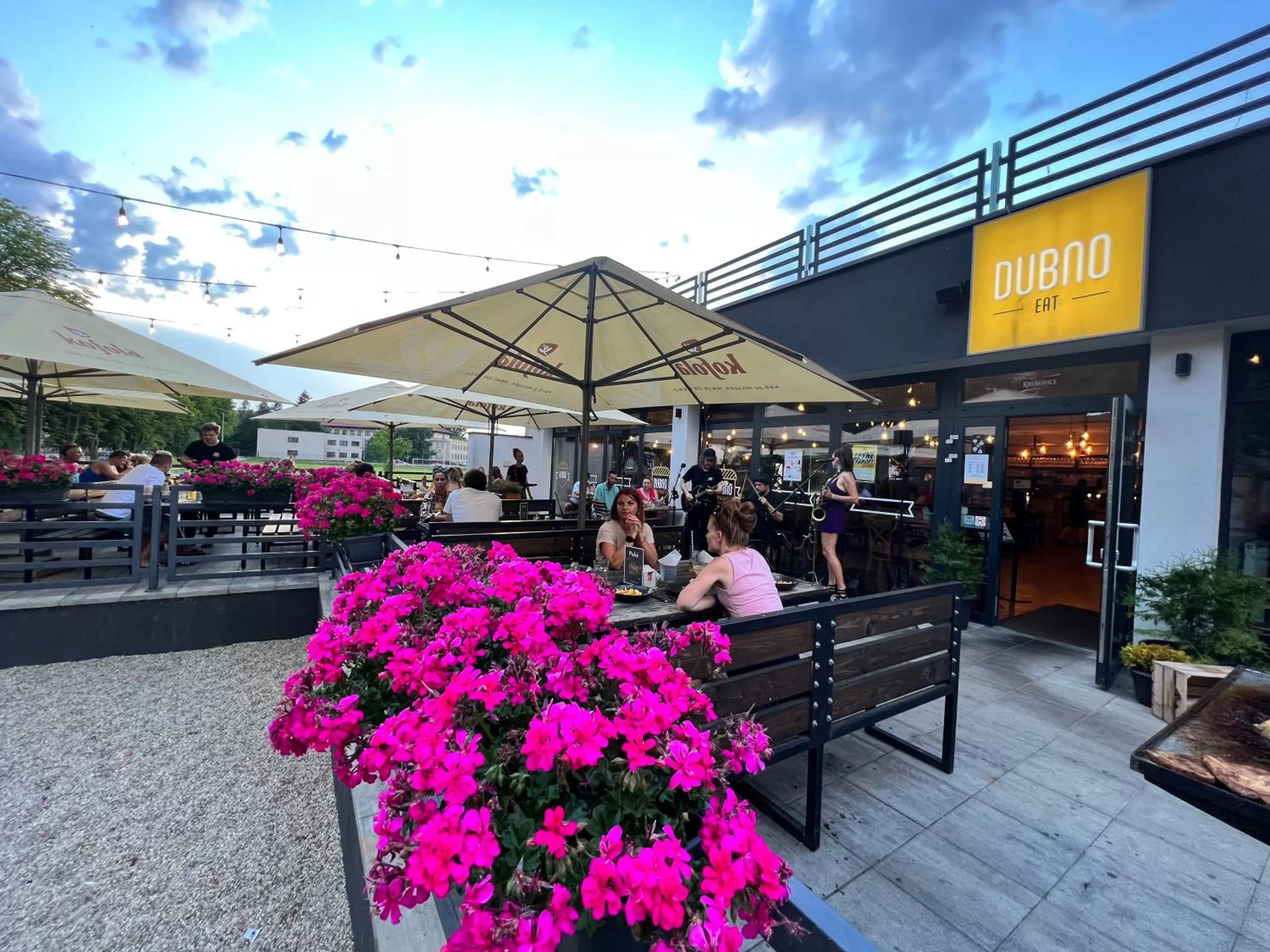Balcony/Terrace in Dubno Eat & Sleep