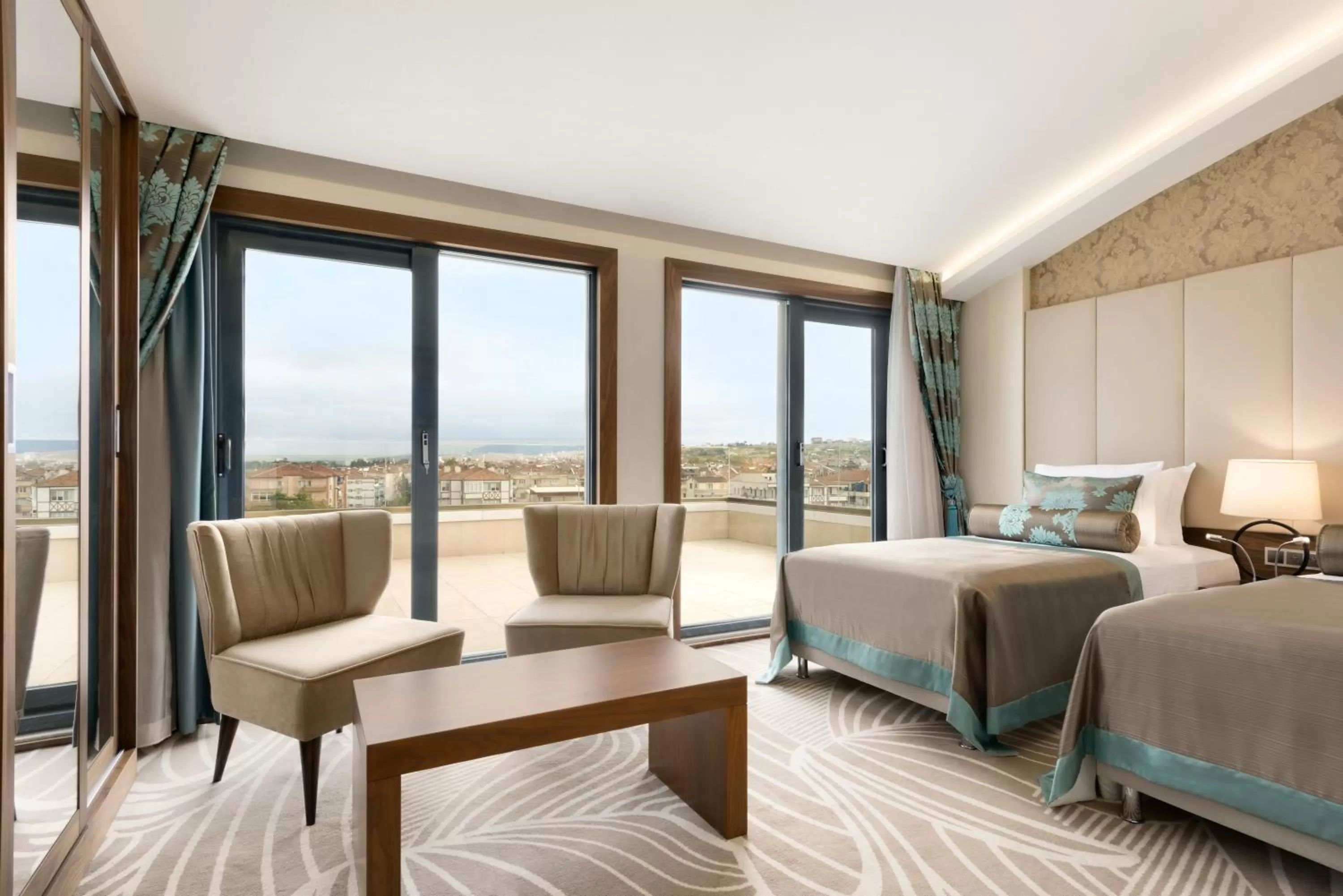 Bedroom, Bed in Ramada by Wyndham Yalova