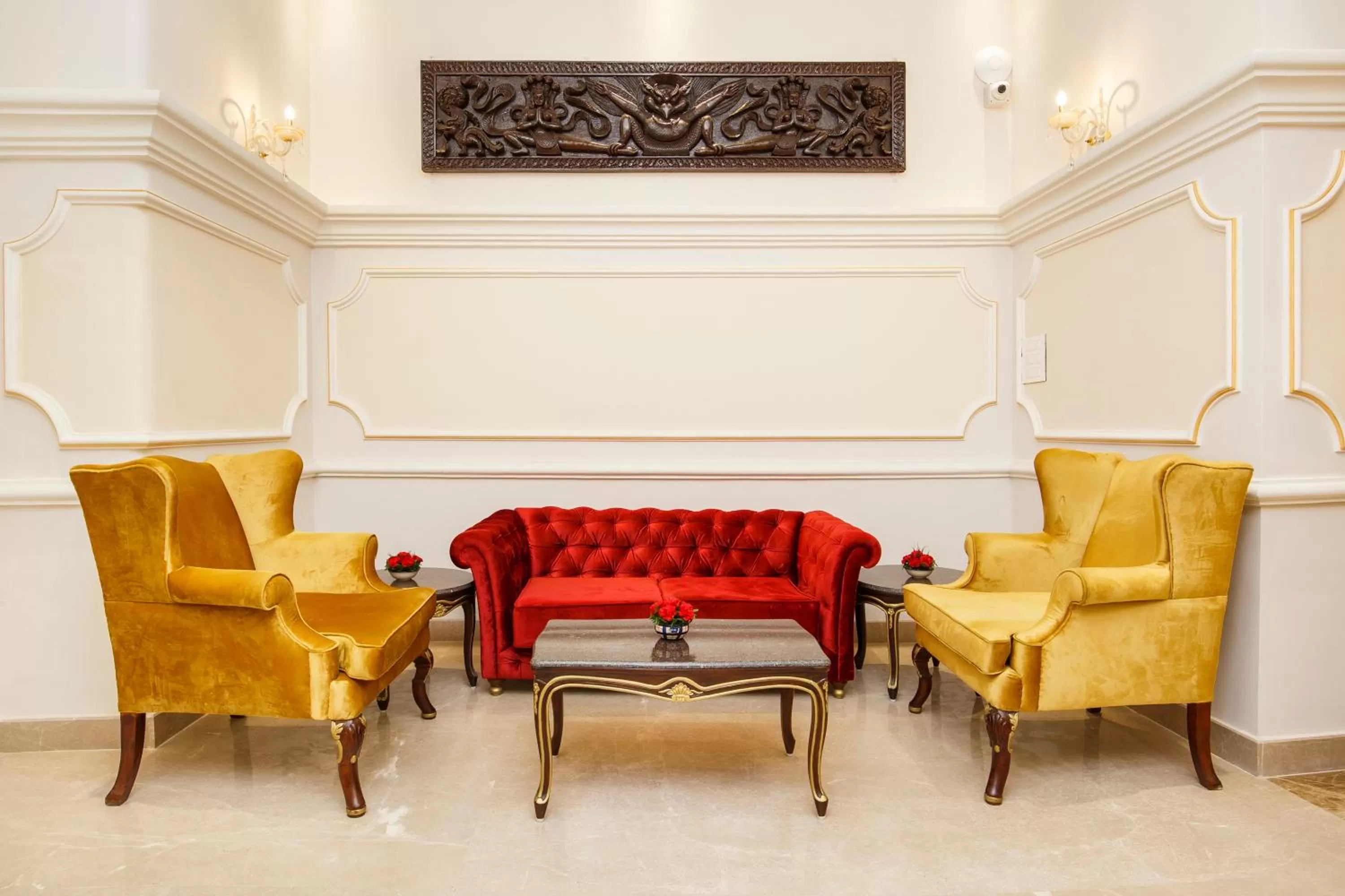 Lobby or reception in Hotel Shanker-Palatial Heritage Kathmandu