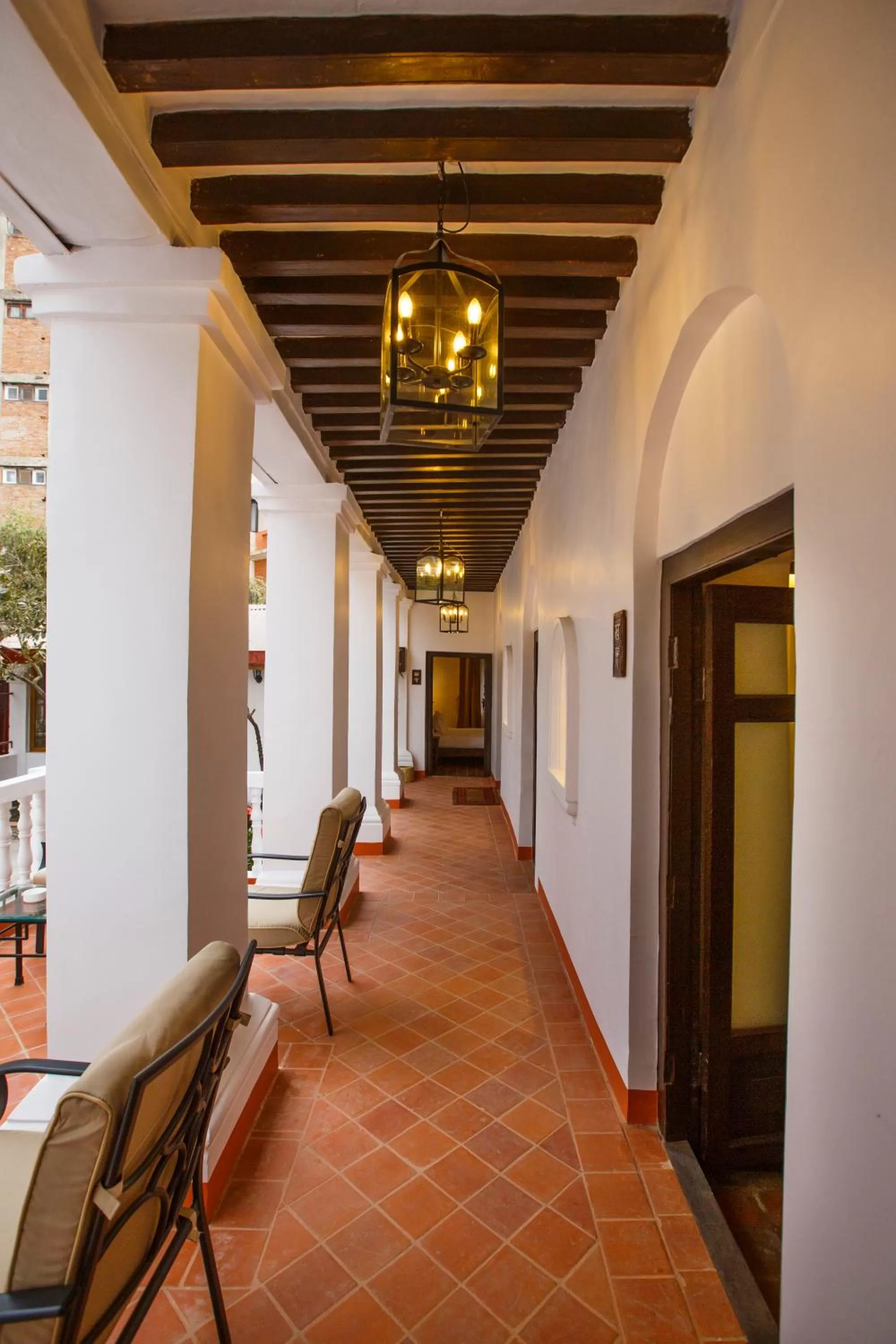 Balcony/Terrace in Thamel Villa Heritage Hotel