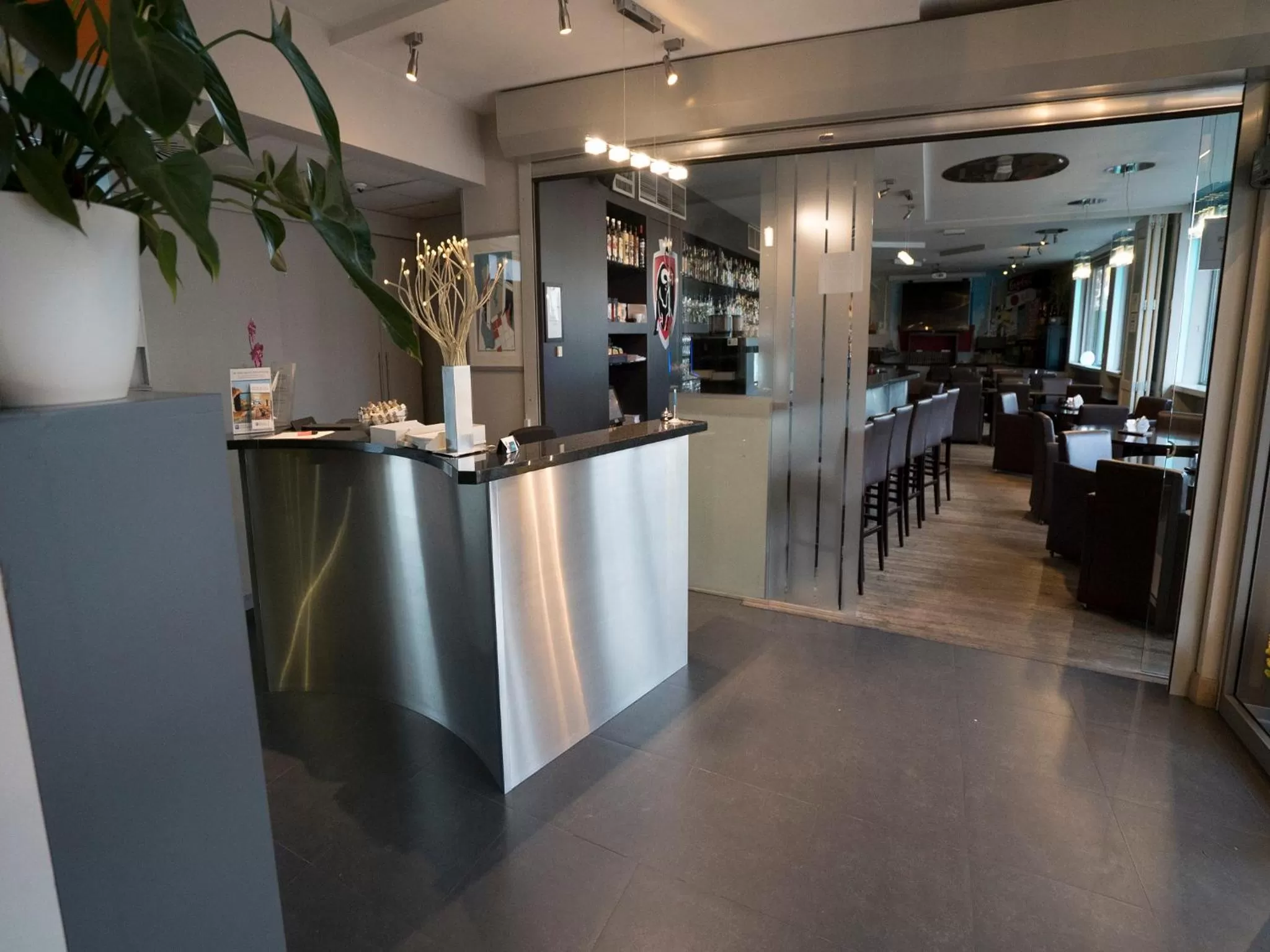 Lobby or reception in Hotel Orchidee