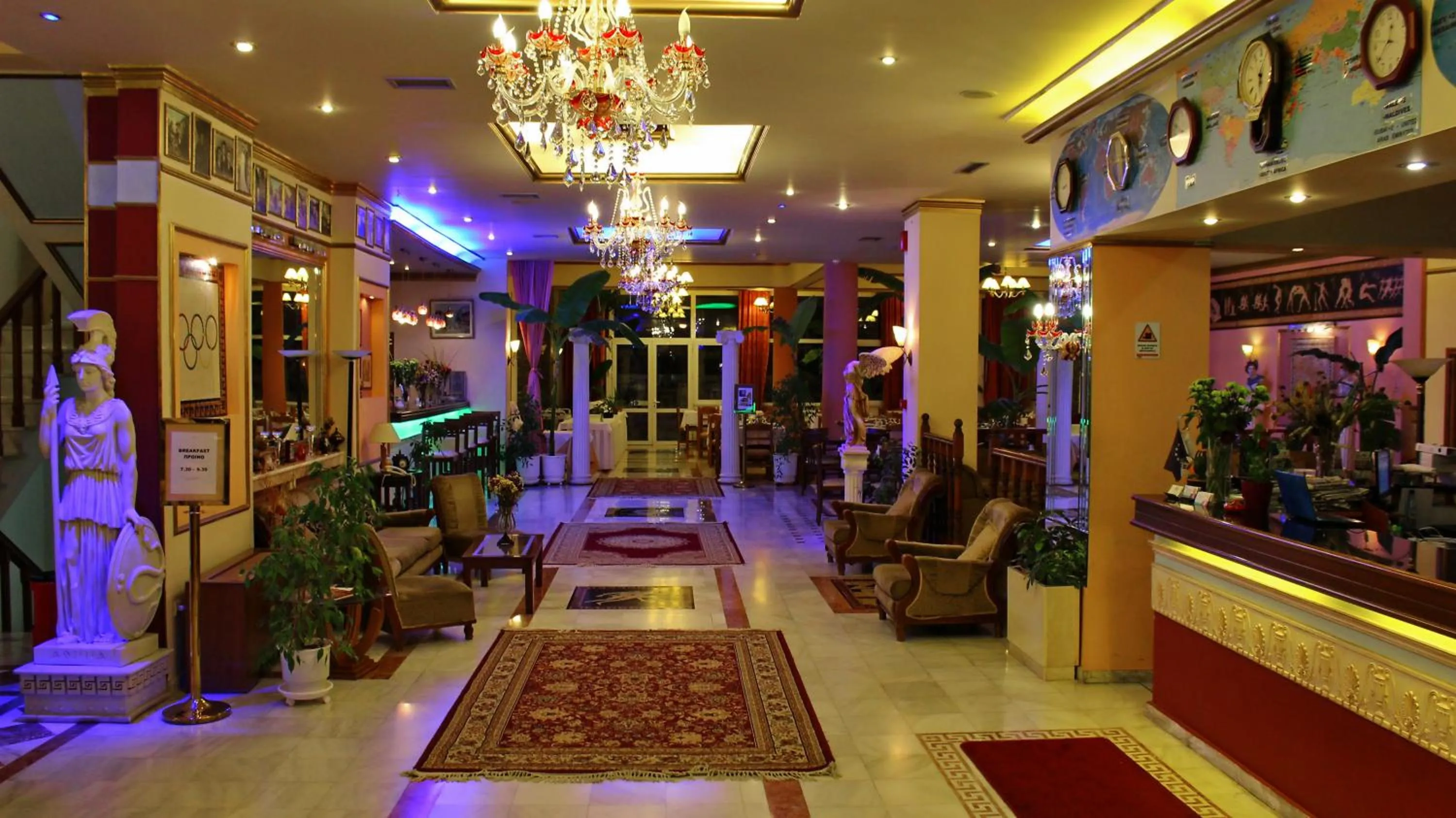 Lobby or reception in Hotel Kosta Famissi