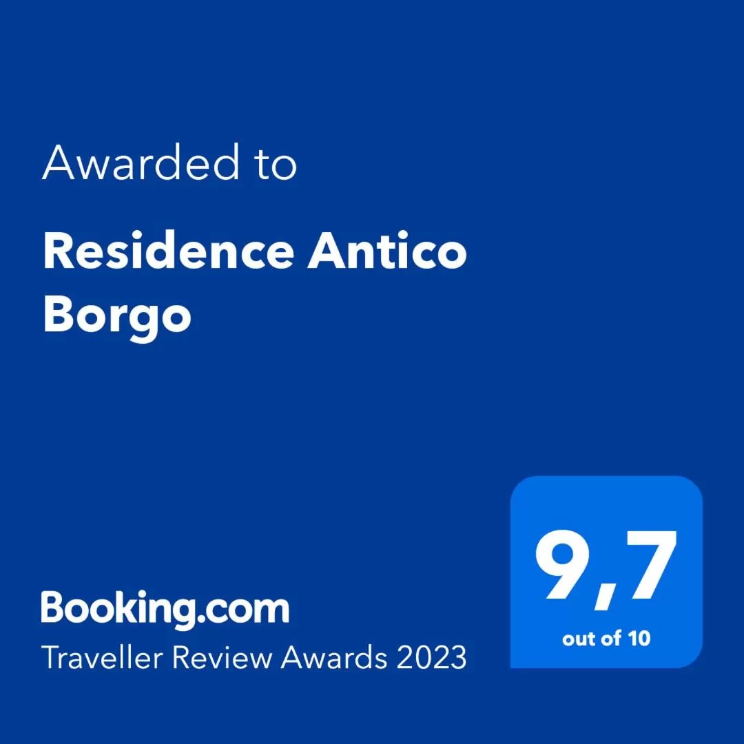 Certificate/Award in Residence Antico Borgo