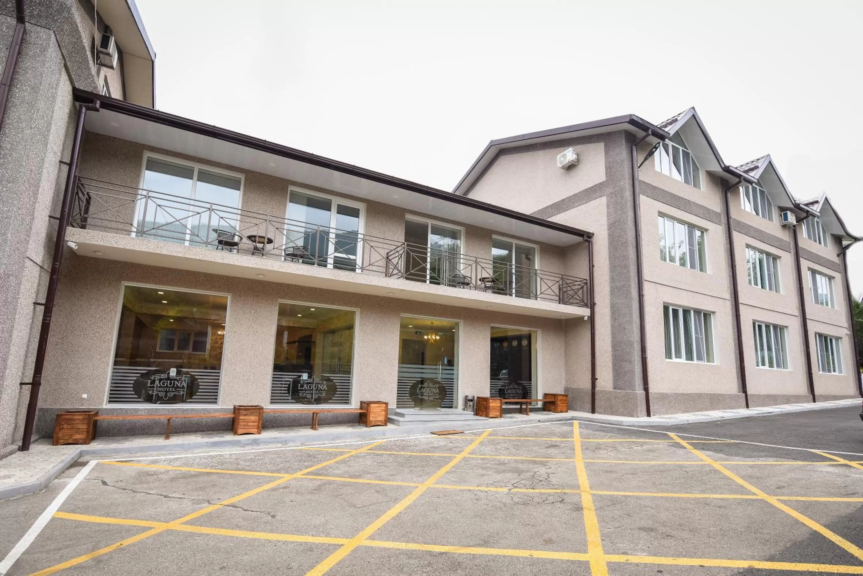 Facade/entrance, Property Building in Laguna Hotel