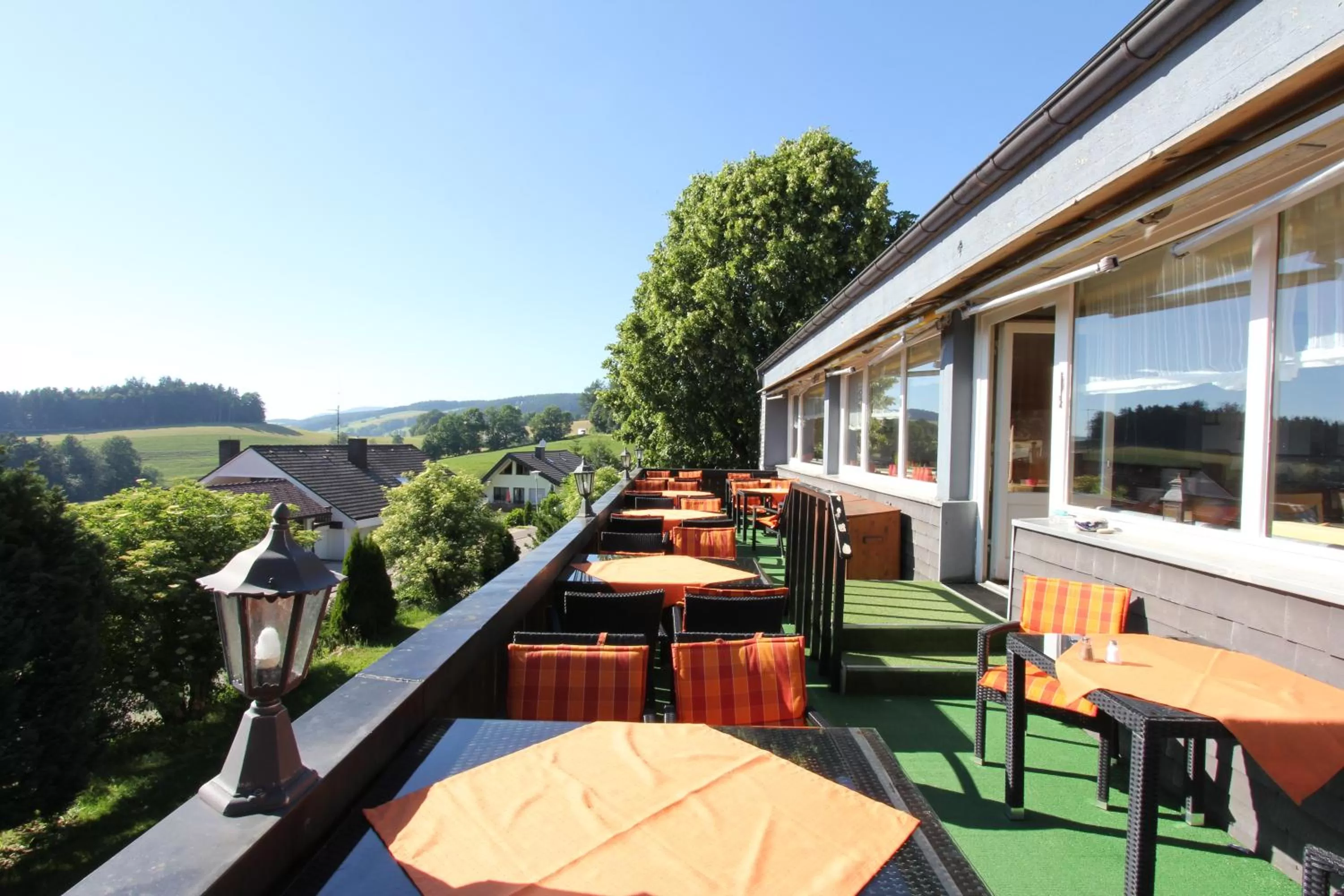 Balcony/Terrace in Hotel Lowen by Mastiff
