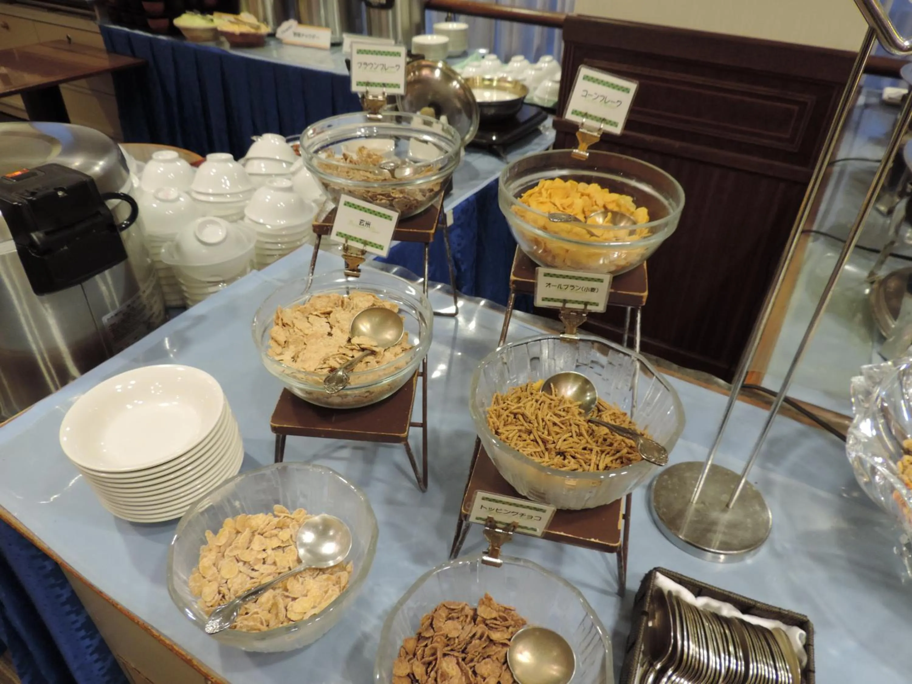 Buffet breakfast in Hotel Grand Terrace Sendai Kokubun-cho