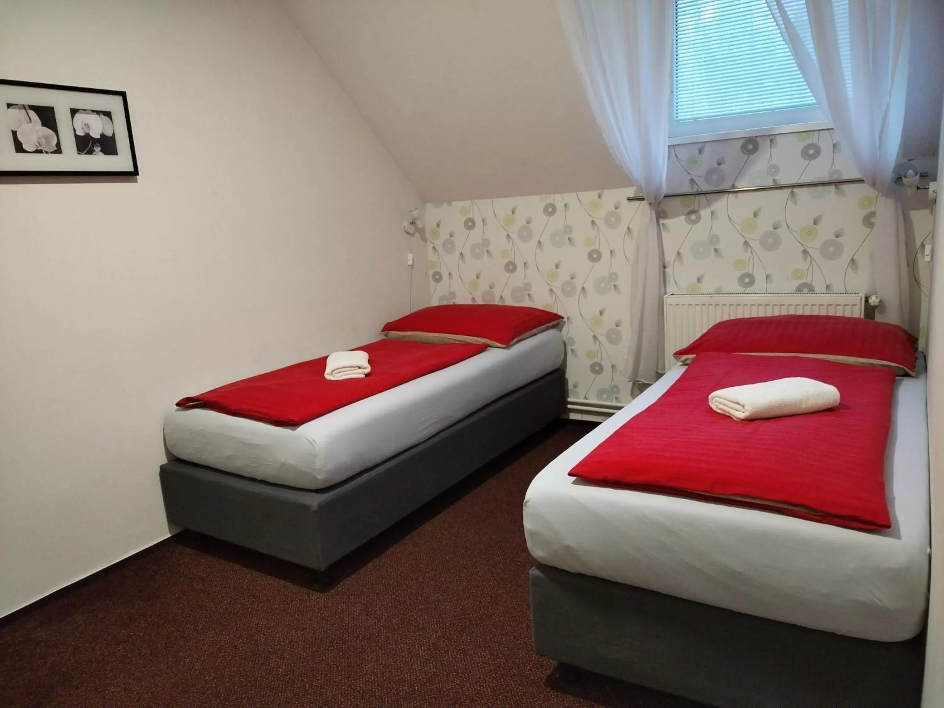 Bed in Hotel Boršičanka