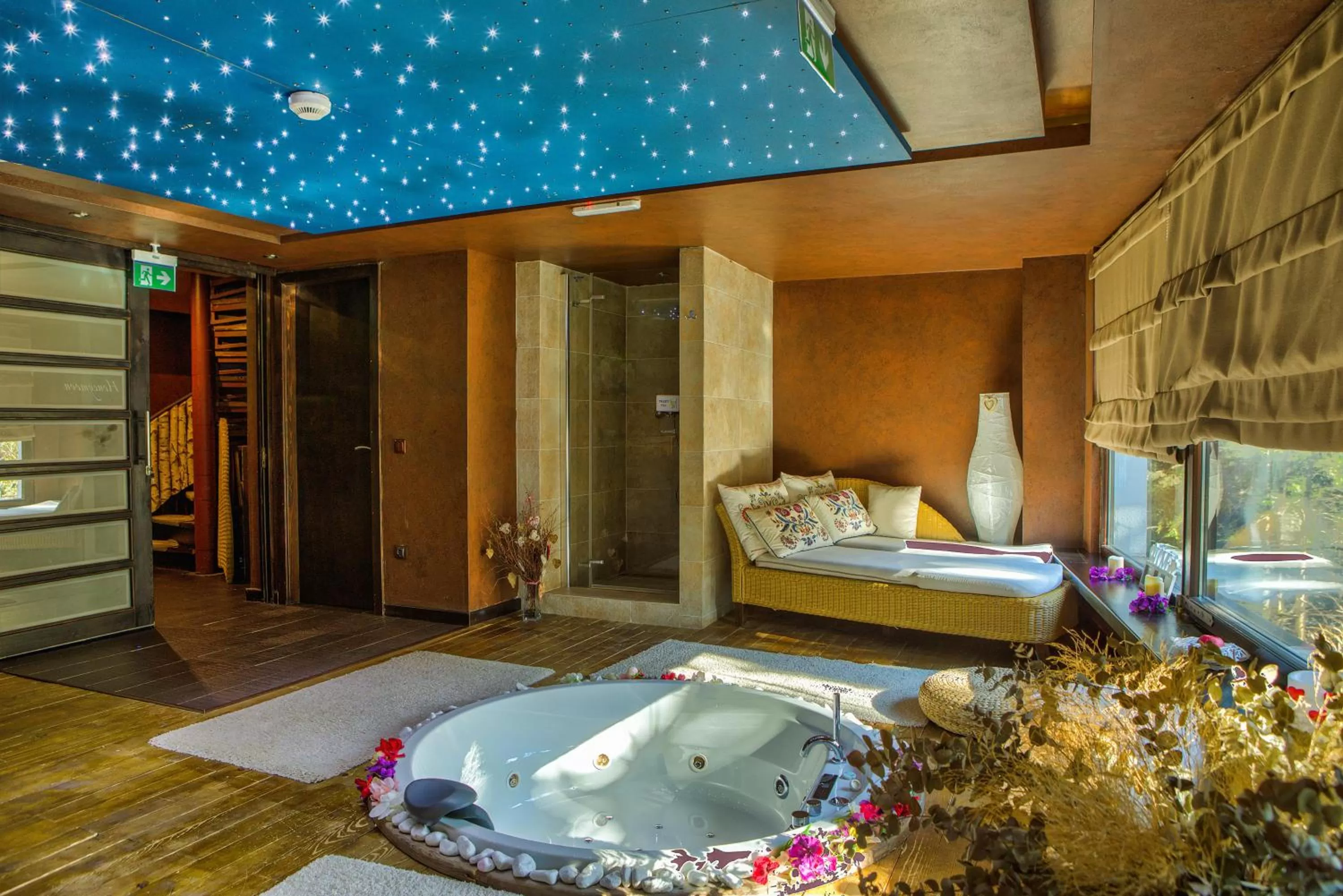 Spa and wellness centre/facilities, Bed in Alpin Resort Hotel