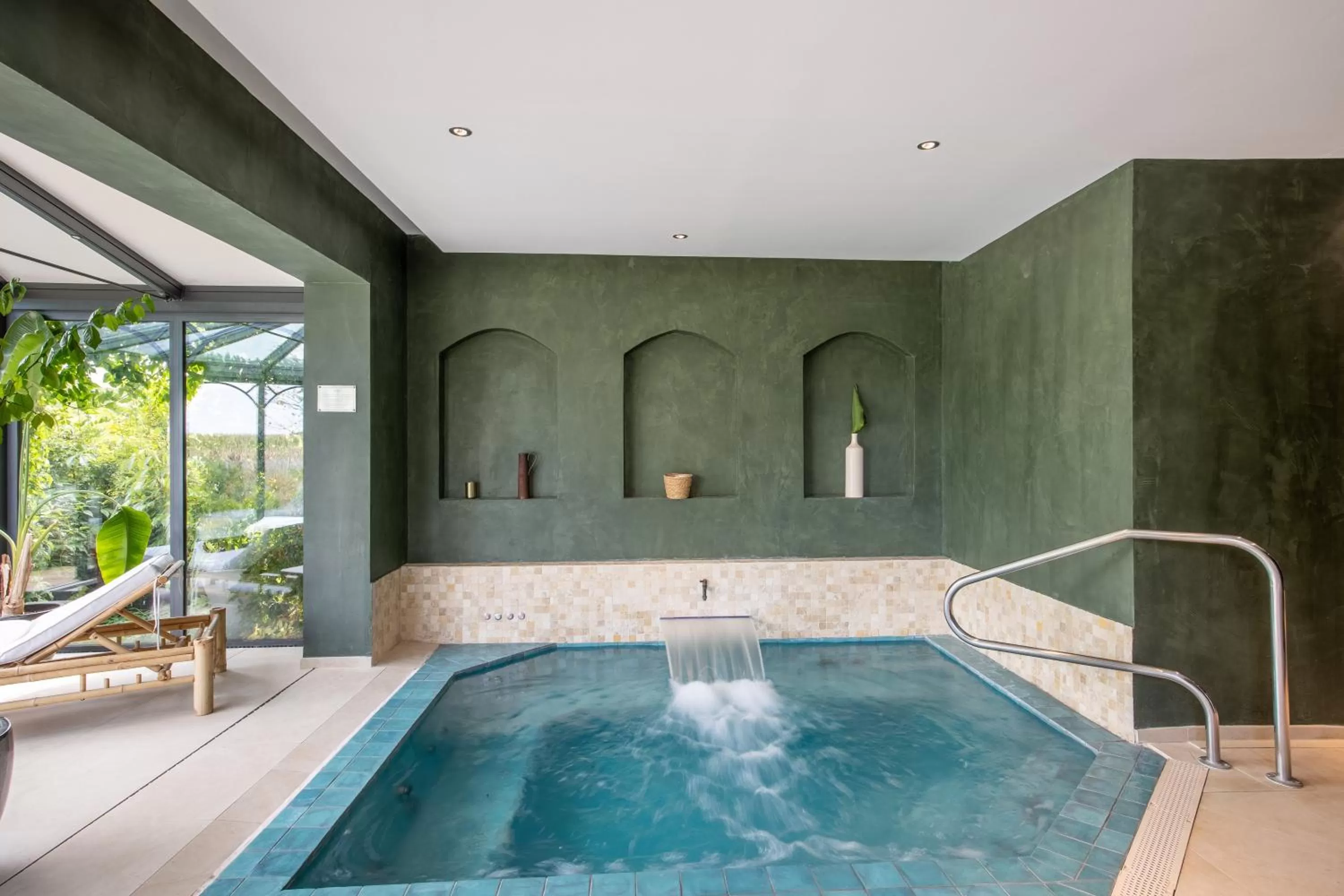 Spa and wellness centre/facilities in Domaine de Bellevue - Restaurant & Spa