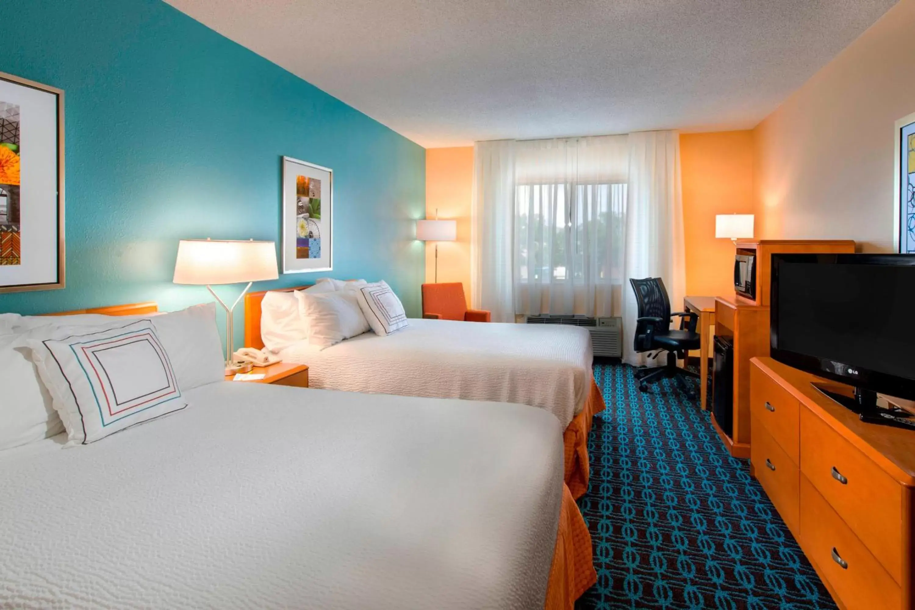 Double Room with Two Double Beds in Fairfield Inn by Marriott Pensacola I-10 Double Room with Two Double Beds in Fairfield Inn by Marriott Pensacola I-10