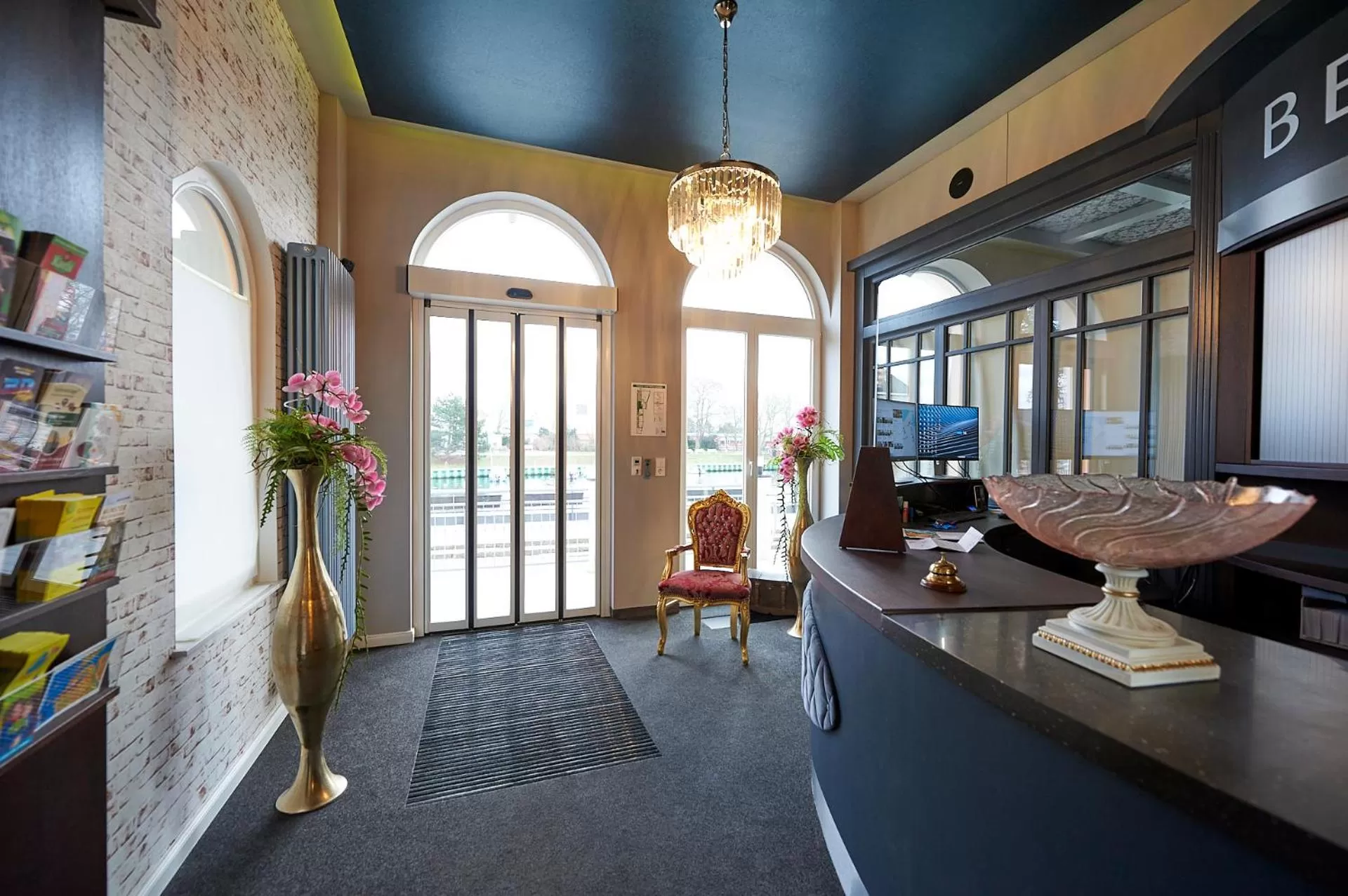 Lobby or reception in Hotel Belvedere