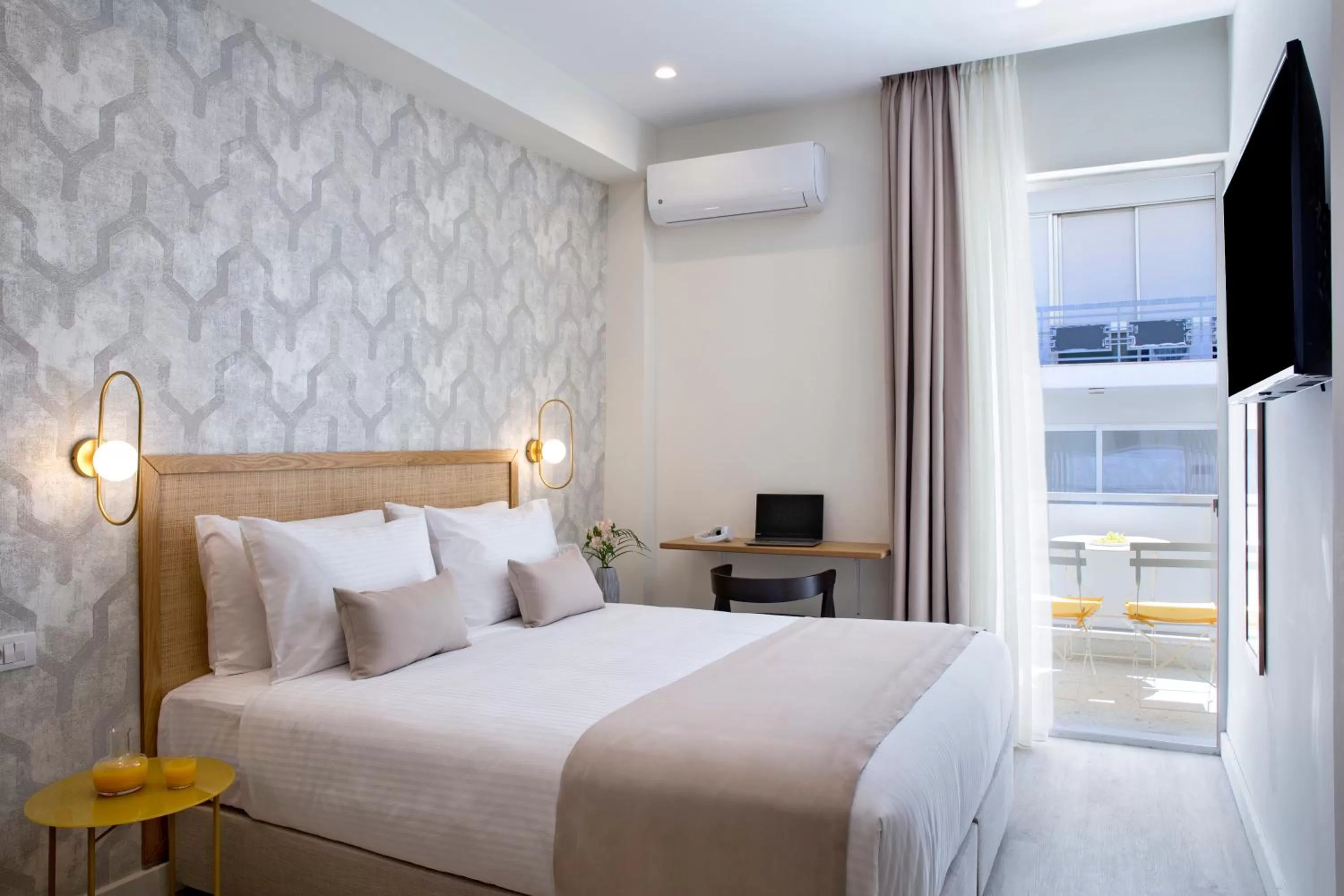 Balcony/Terrace in Hypnos Inn Athens