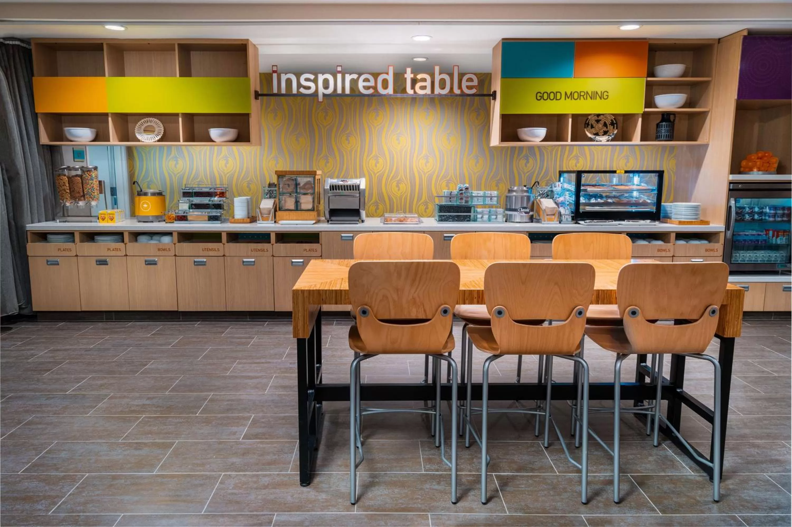 Breakfast in Home2 Suites Bakersfield