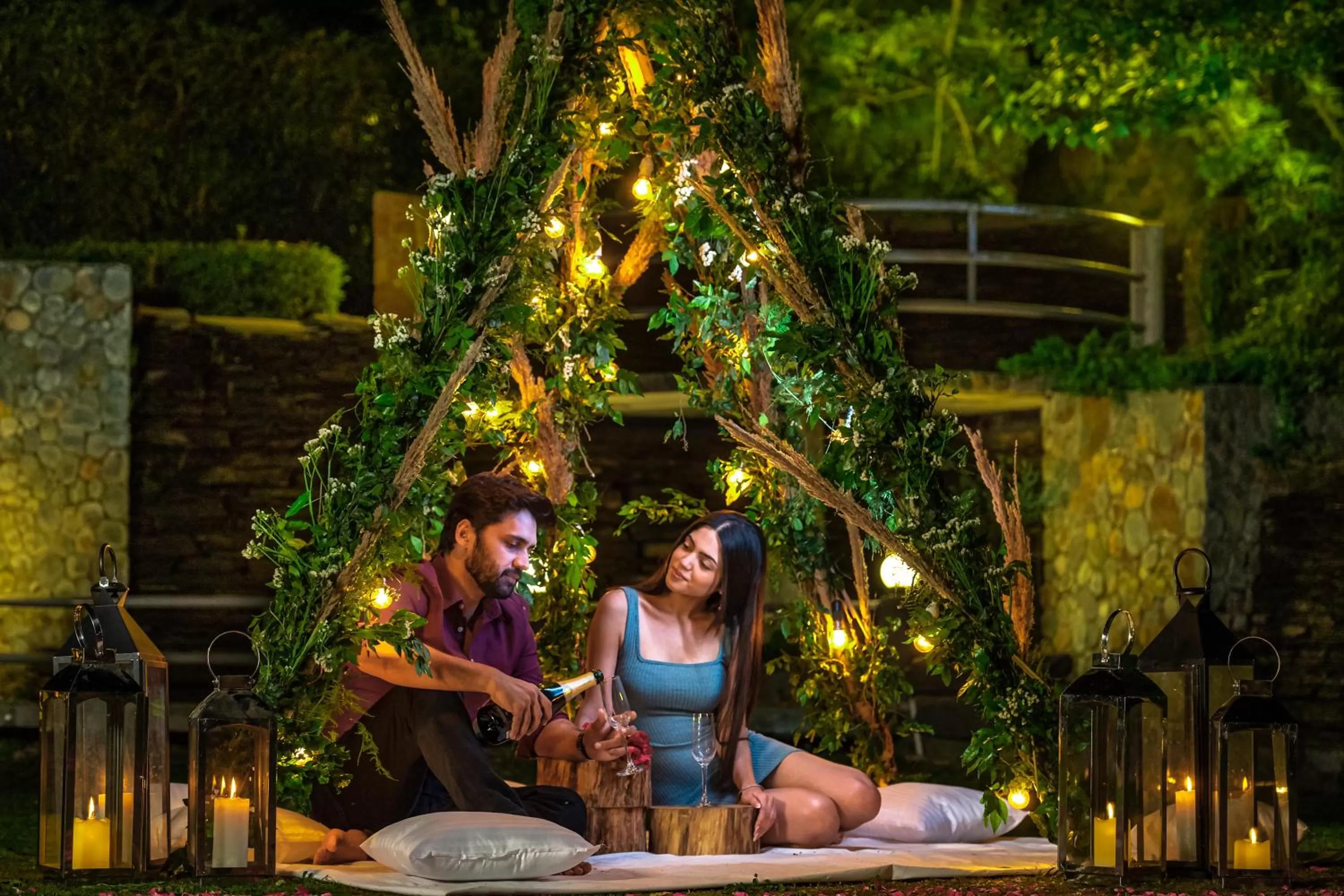 People in Country Inn Nature Resort Bhimtal