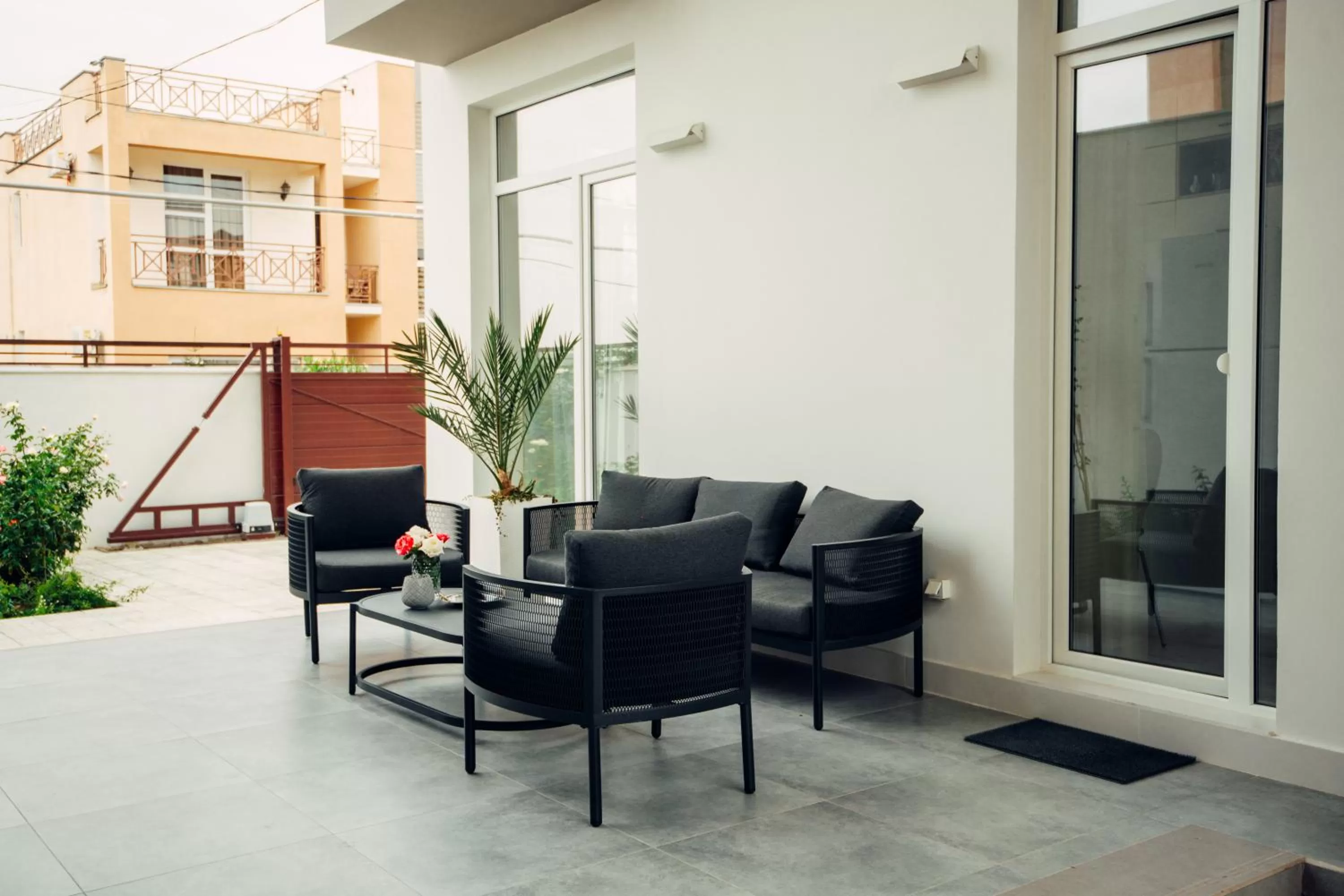 Balcony/Terrace, Seating Area in Veronika Home Tbilisi