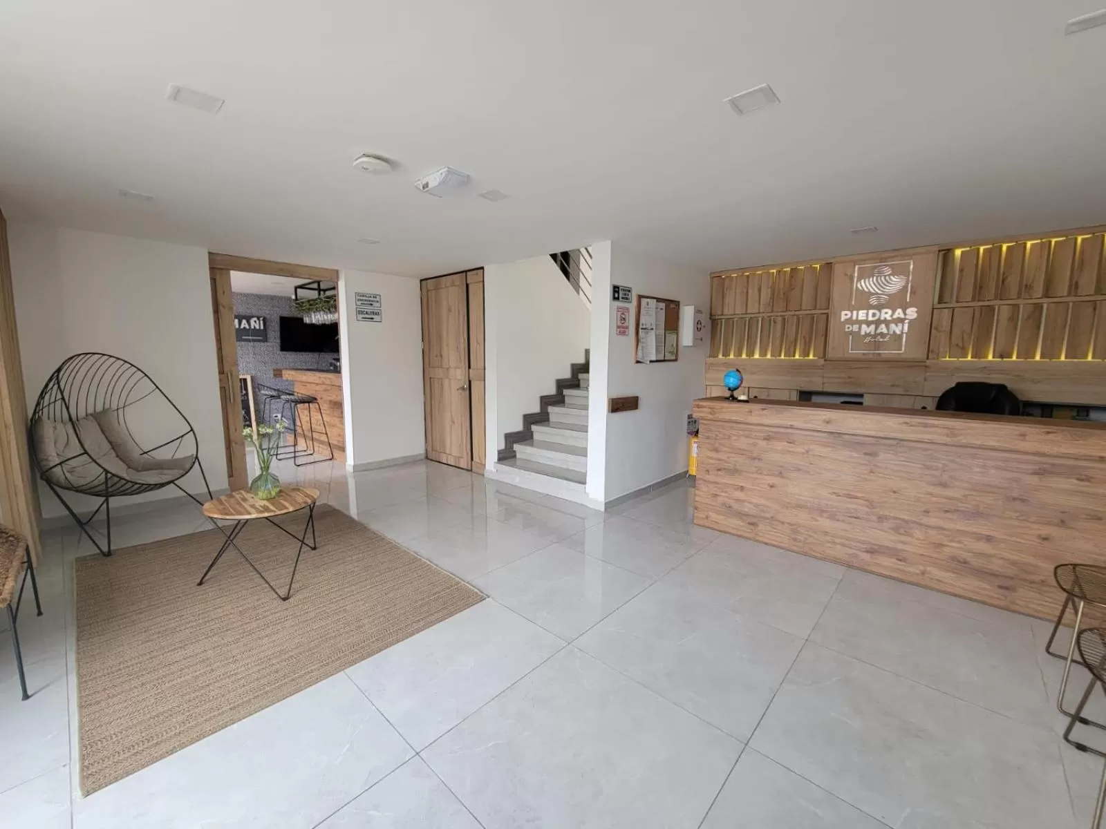 Lobby/Reception in Hotel Piedras De Maní