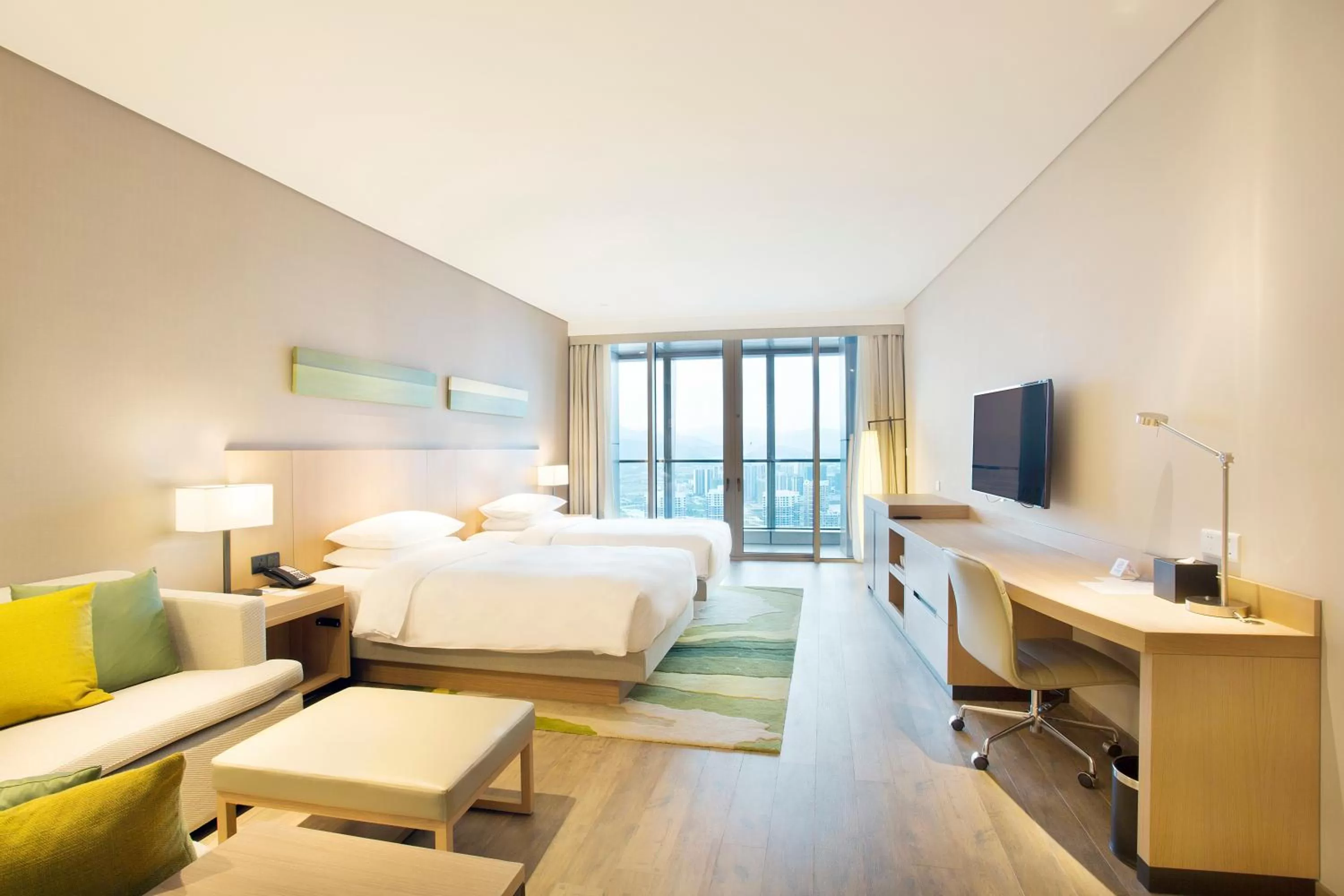 Photo of the whole room, Bed in Hyatt Place Sanya City Center