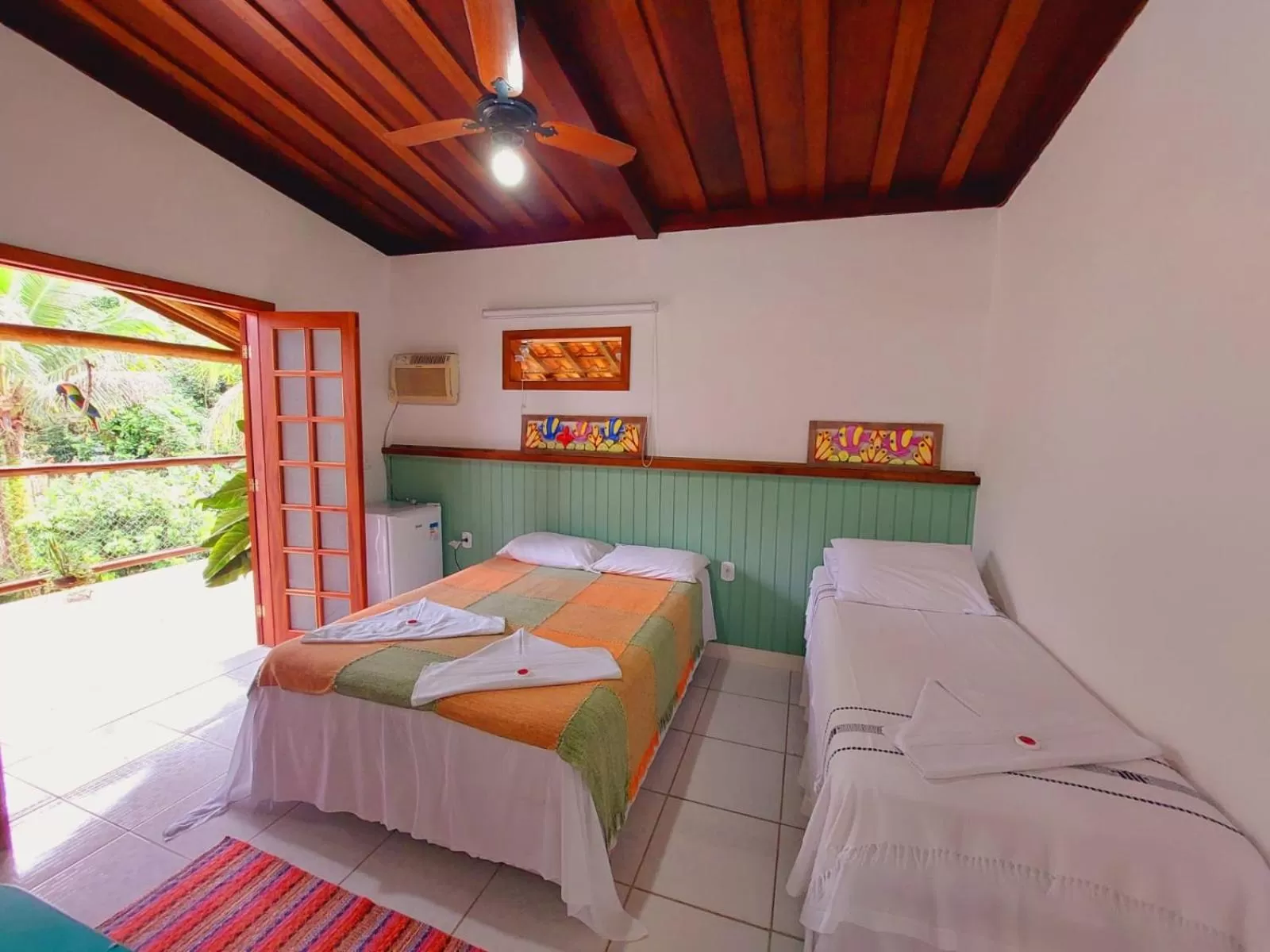 Photo of the whole room, Bed in Pousada Capim Melado