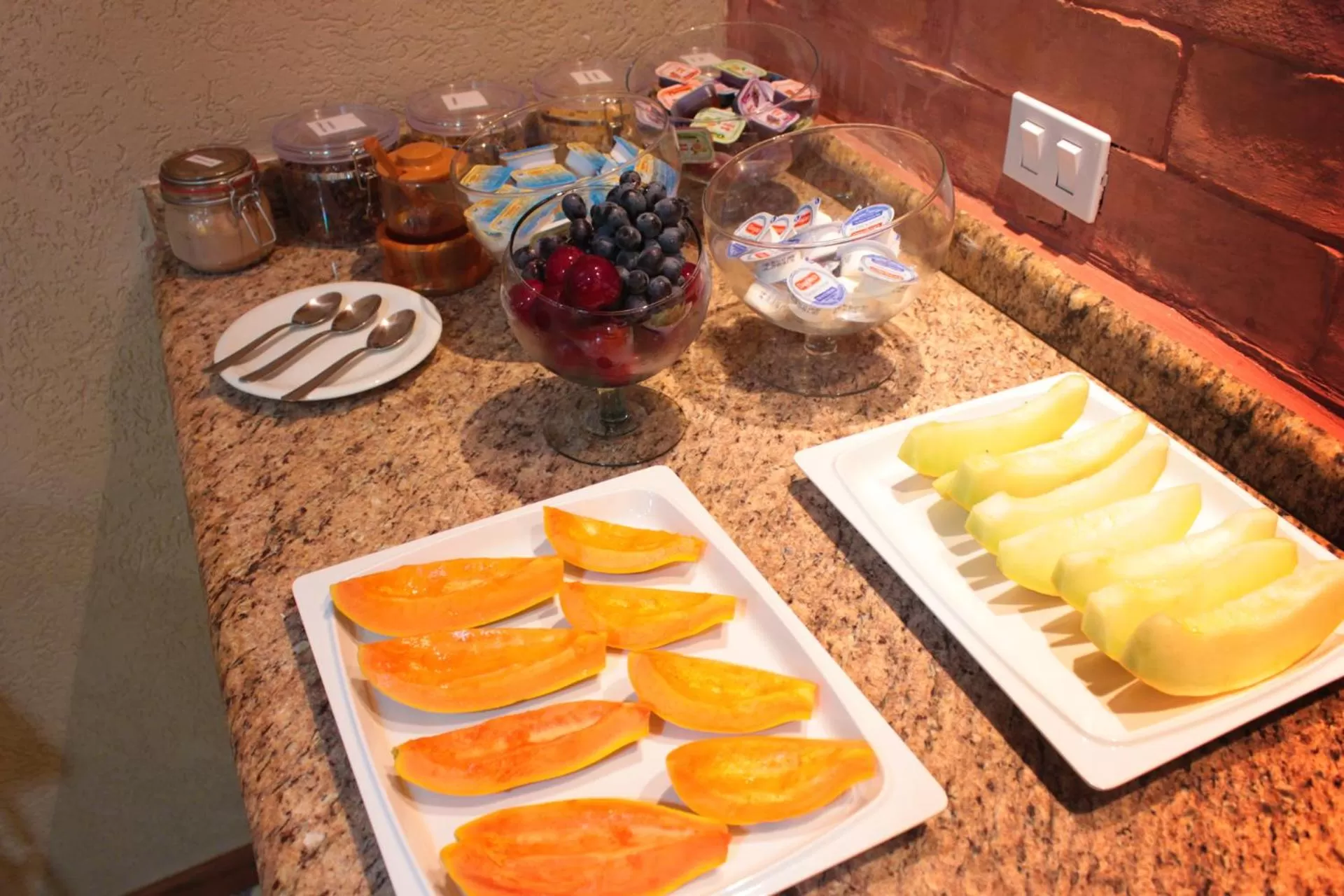 Breakfast in Pousada Solar da Serra