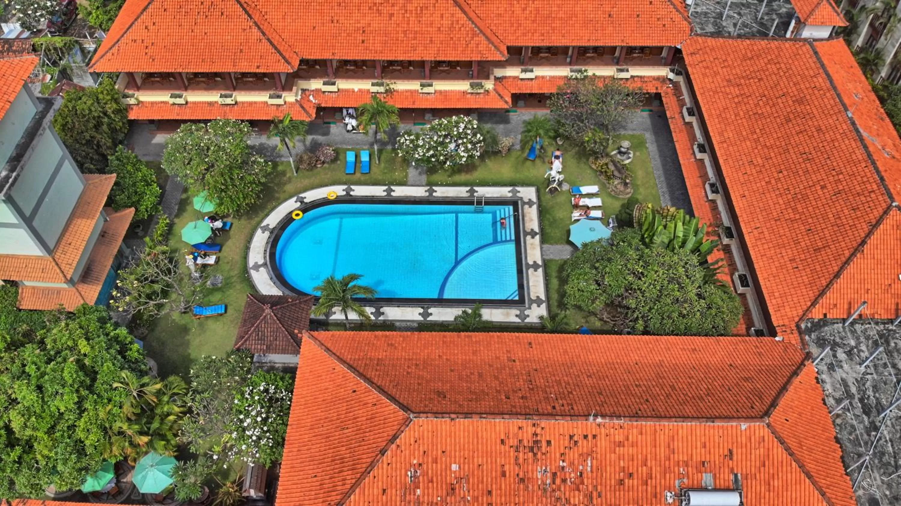 Bird's eye view in Masainn Hotel Kuta