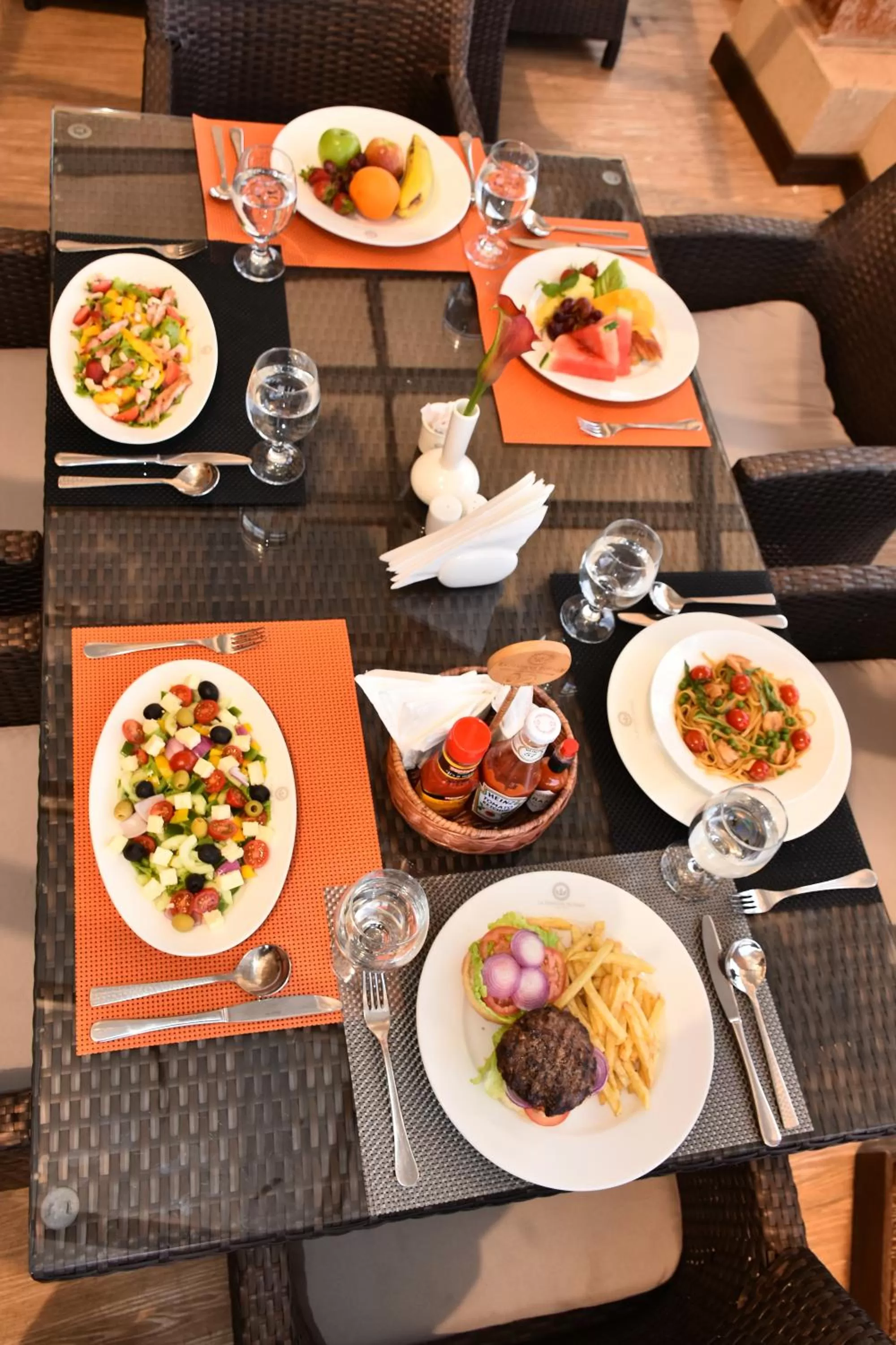 Asian breakfast in La Maison Royale