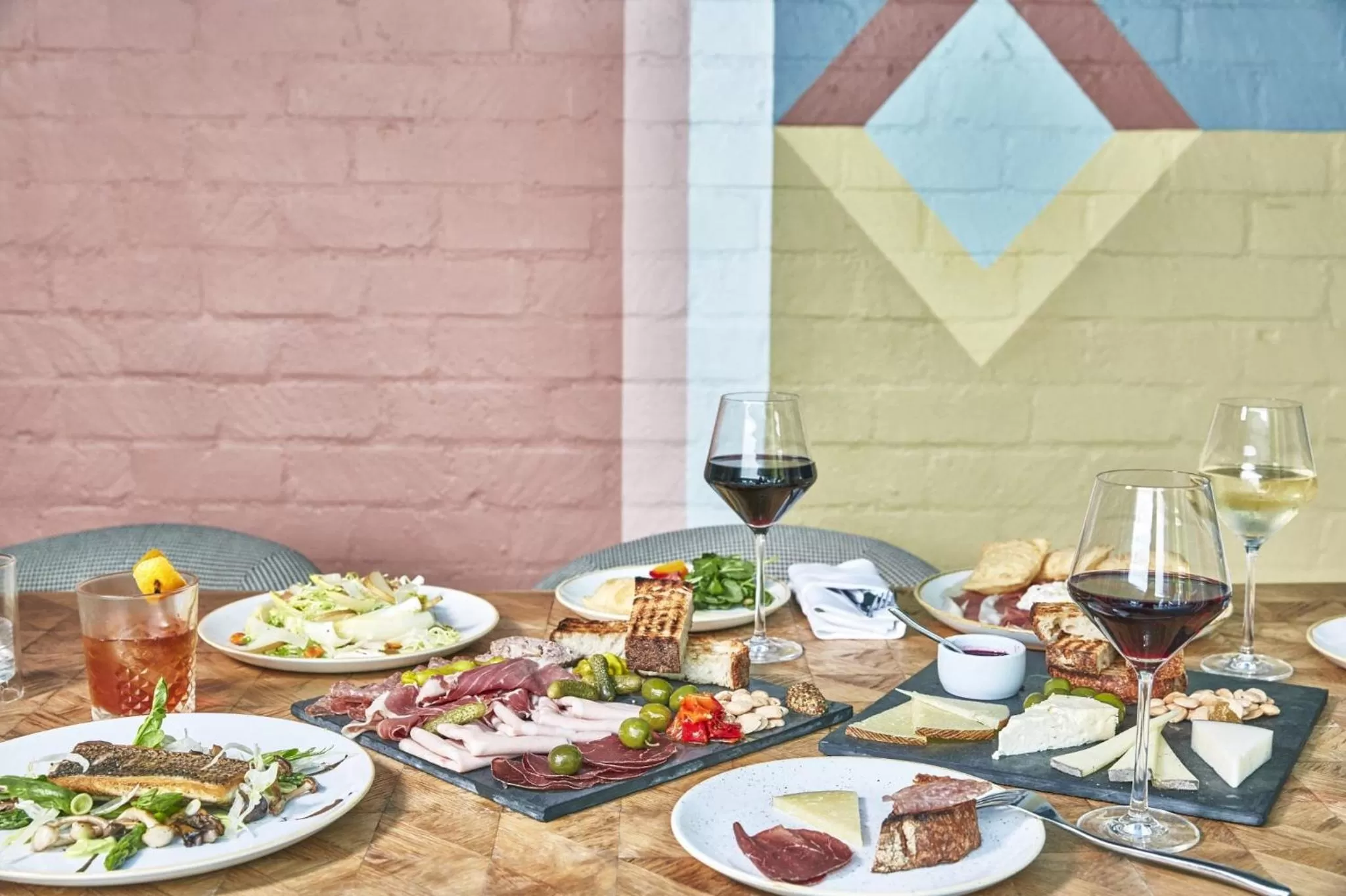 Food close-up in Avalon Hotel Beverly Hills, a Member of Design Hotels